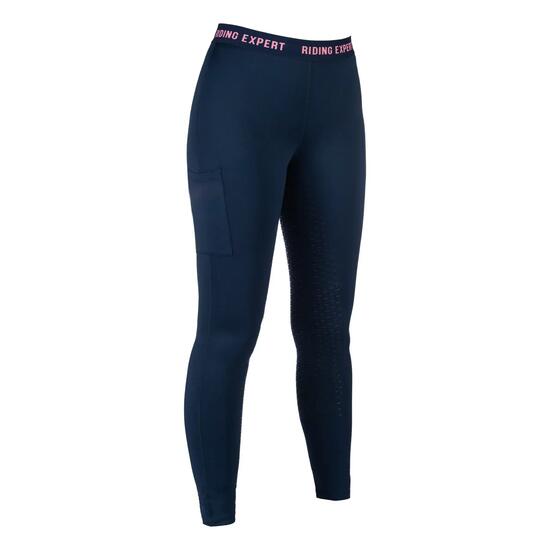 Legging équitation full grip fille HKM Graz