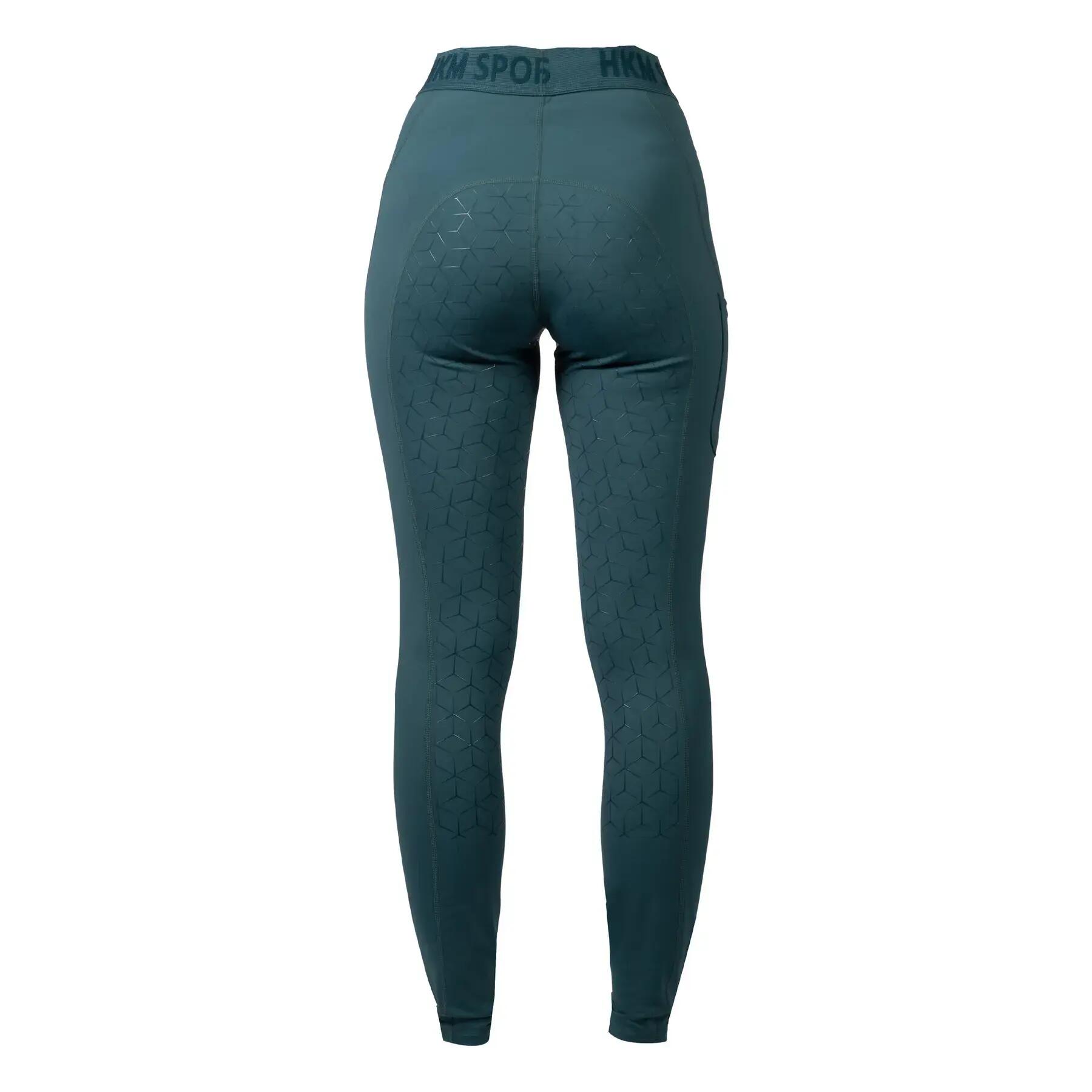 Dziewczęce legginsy jeździeckie z pełną przyczepnością HKM Tabea 5/5