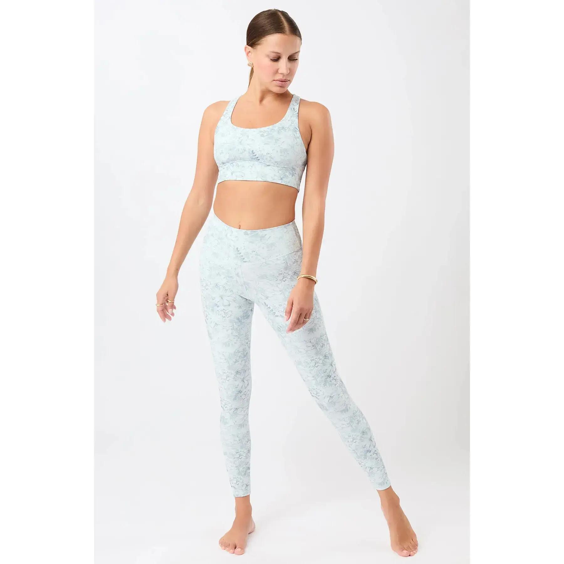 Legging imprimé monochrome femme Mandala 2/5