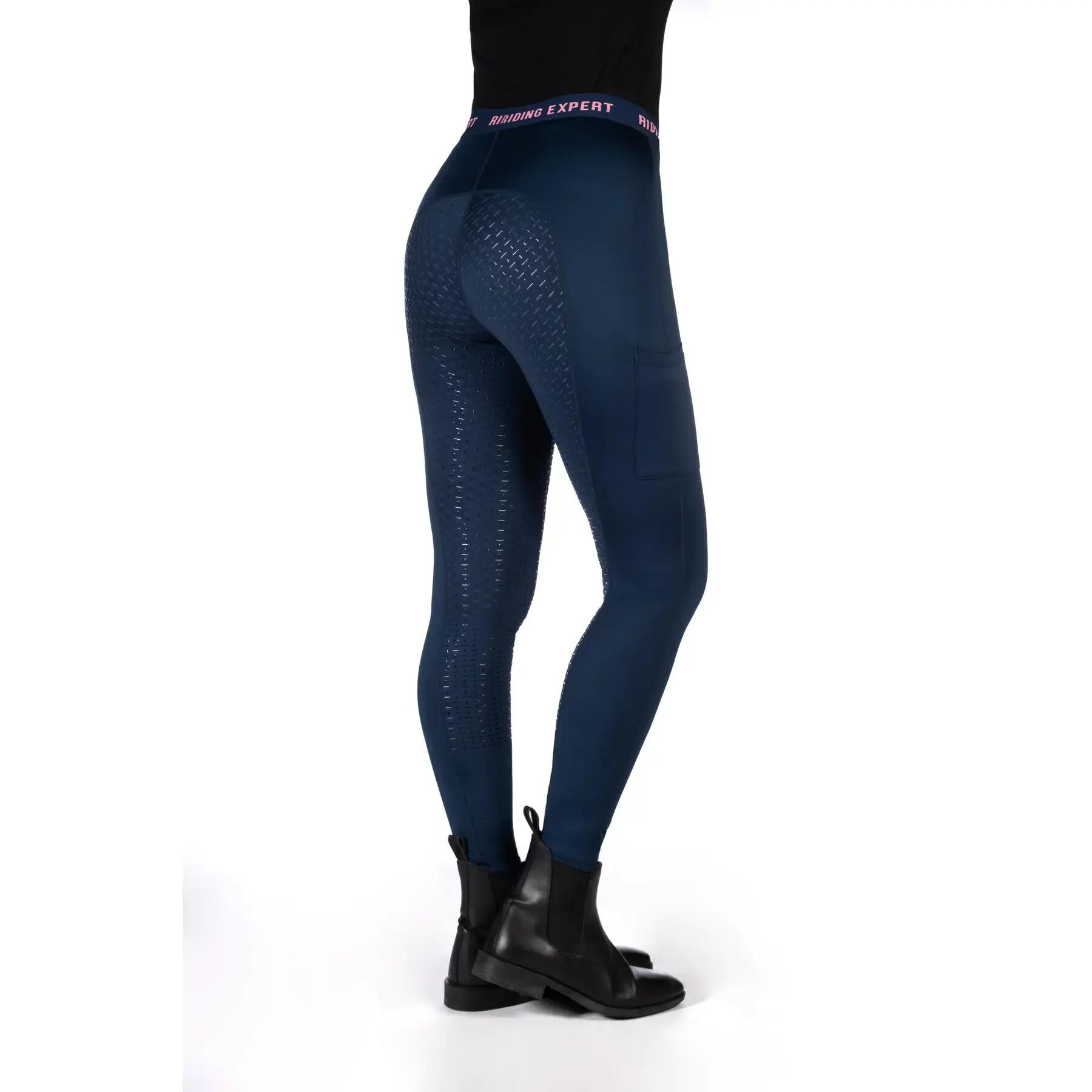 Legging équitation full grip fille HKM Graz 3/5