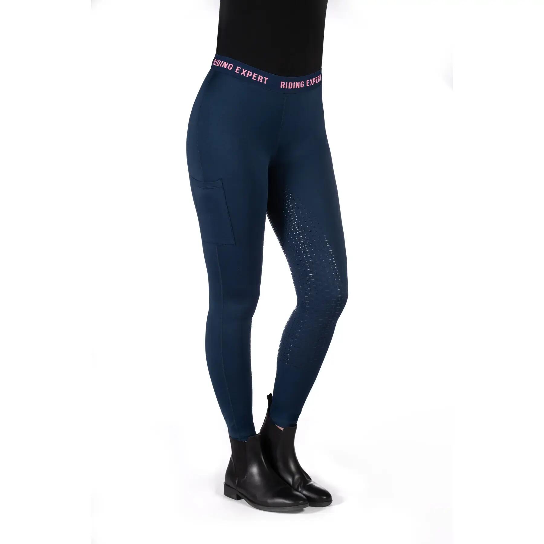 Legging équitation full grip fille HKM Graz 2/5