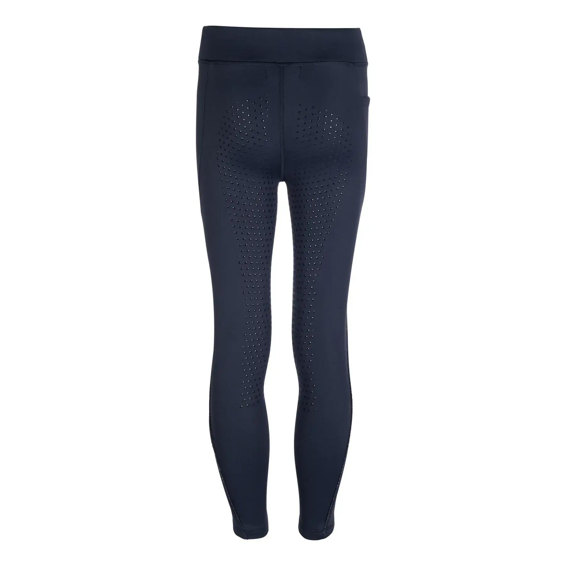 Legging équitation full grip fille HKM Alice 2/2