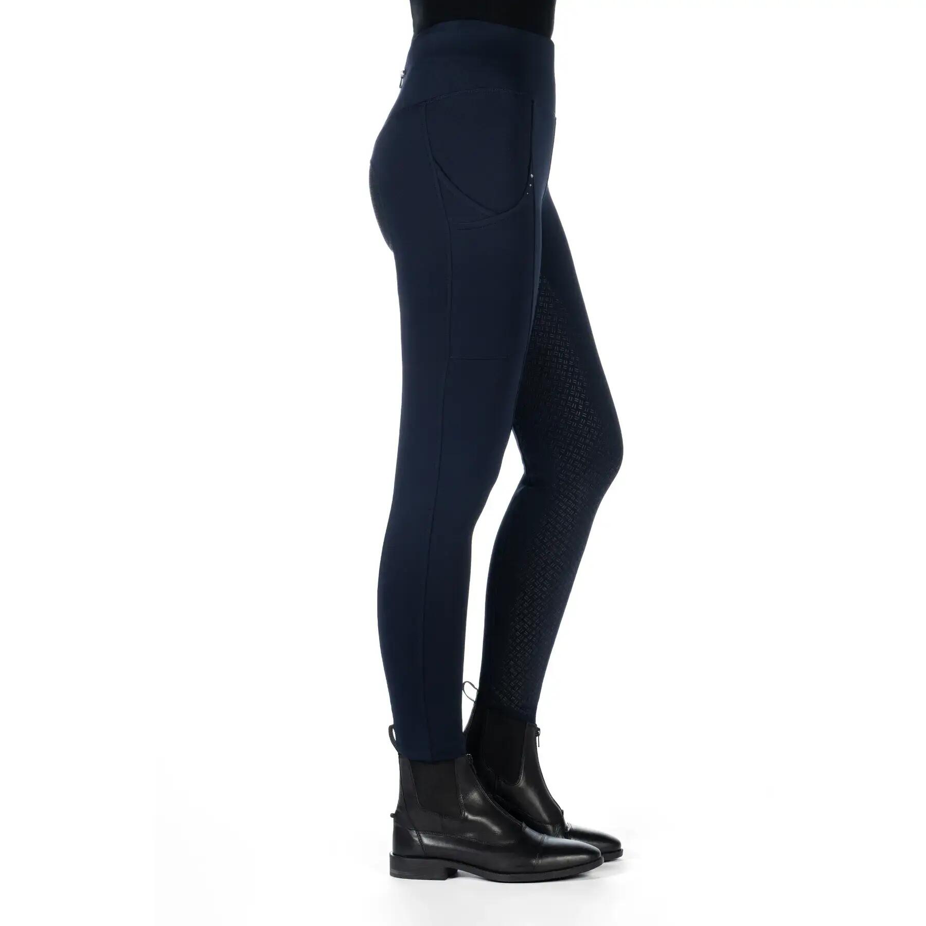 Legging équitation full grip fille HKM Cosy II 4/5