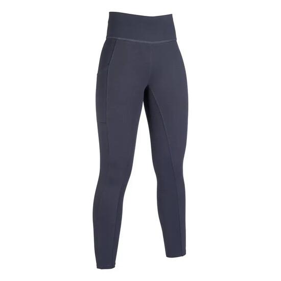 Legging équitation full grip fille HKM Cosy