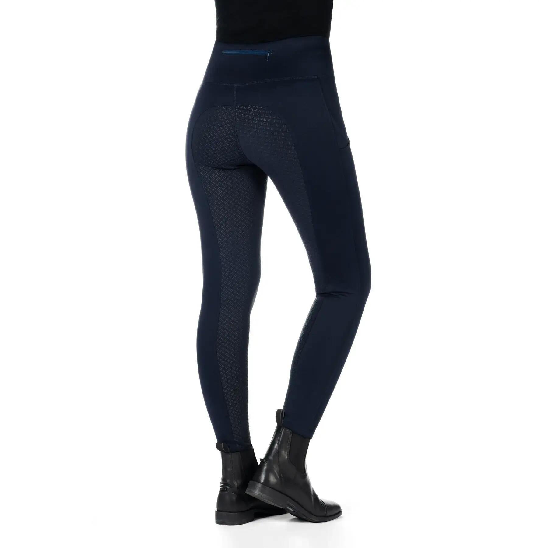 Legging équitation full grip fille HKM Cosy II 2/5