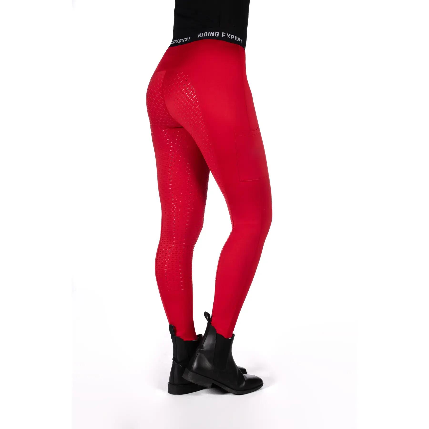 Legging équitation full grip fille HKM Graz 3/5