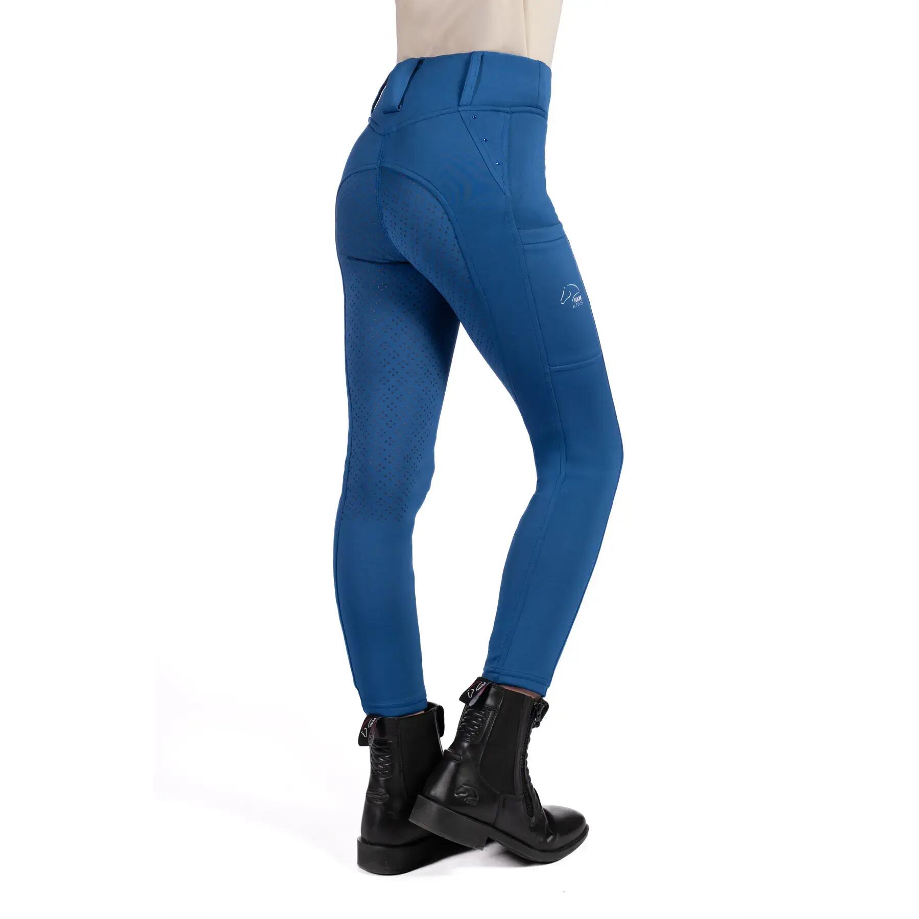 Legging équitation full grip fille HKM Lana II 4/5