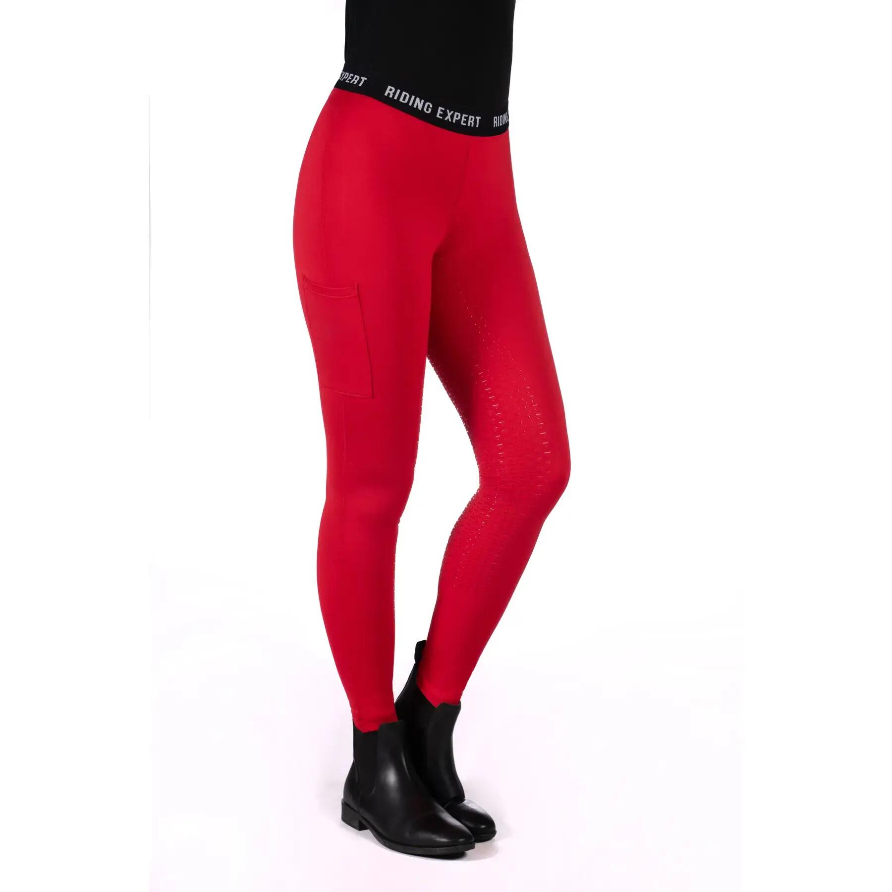 Legging équitation full grip fille HKM Graz 2/5