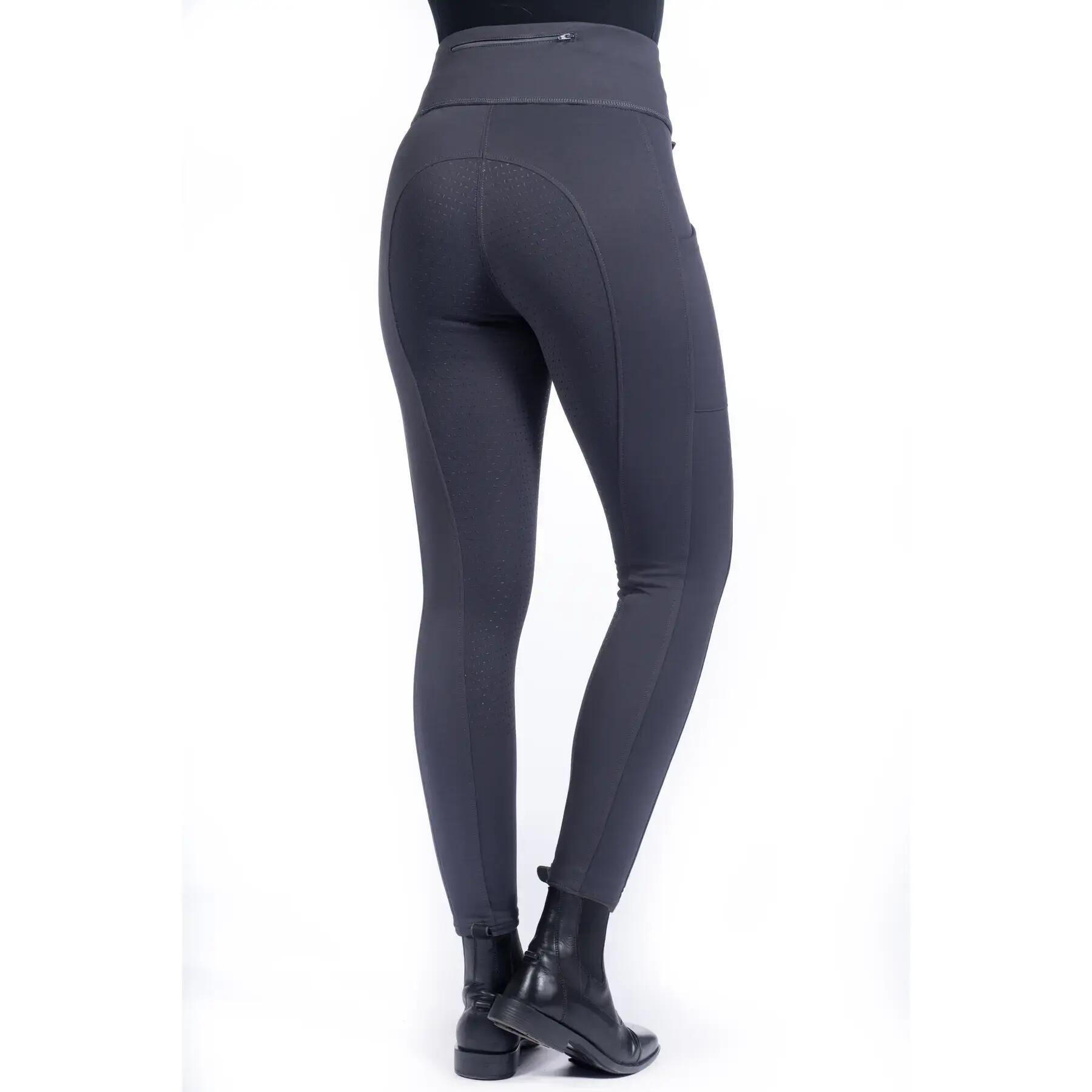 Leggings da equitazione full grip da bambina HKM Cosy 2/3