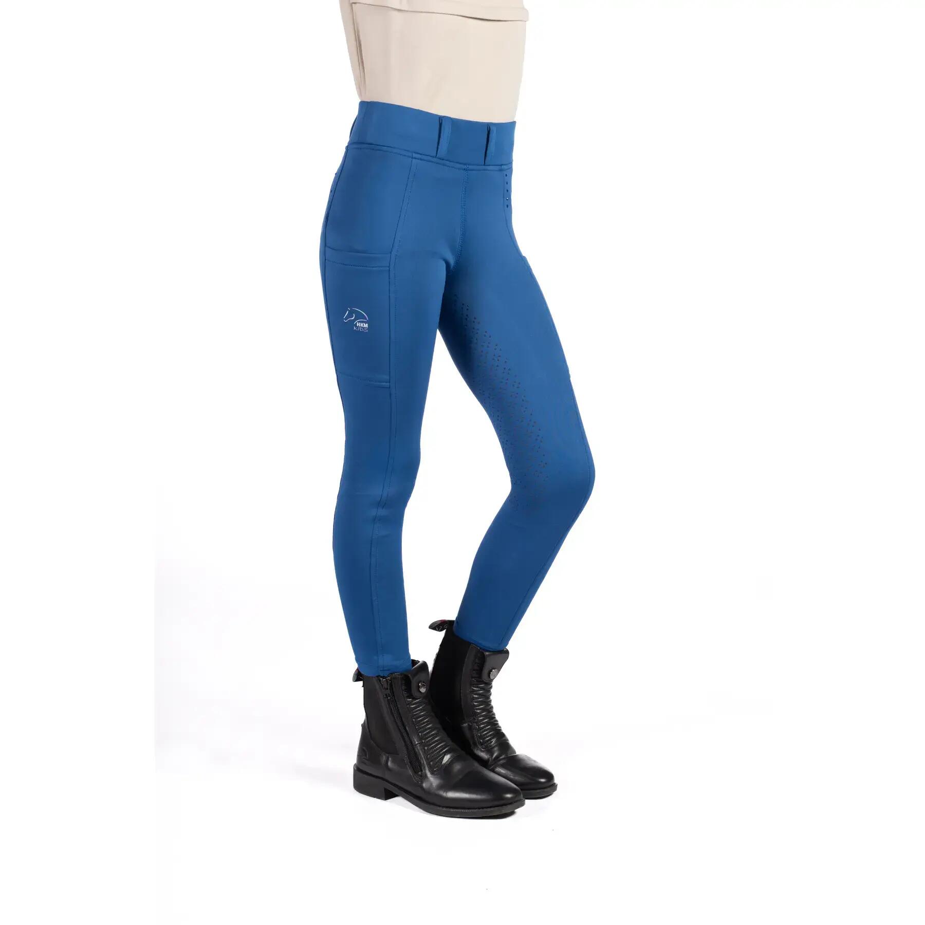 Legging équitation full grip fille HKM Lana II 2/5
