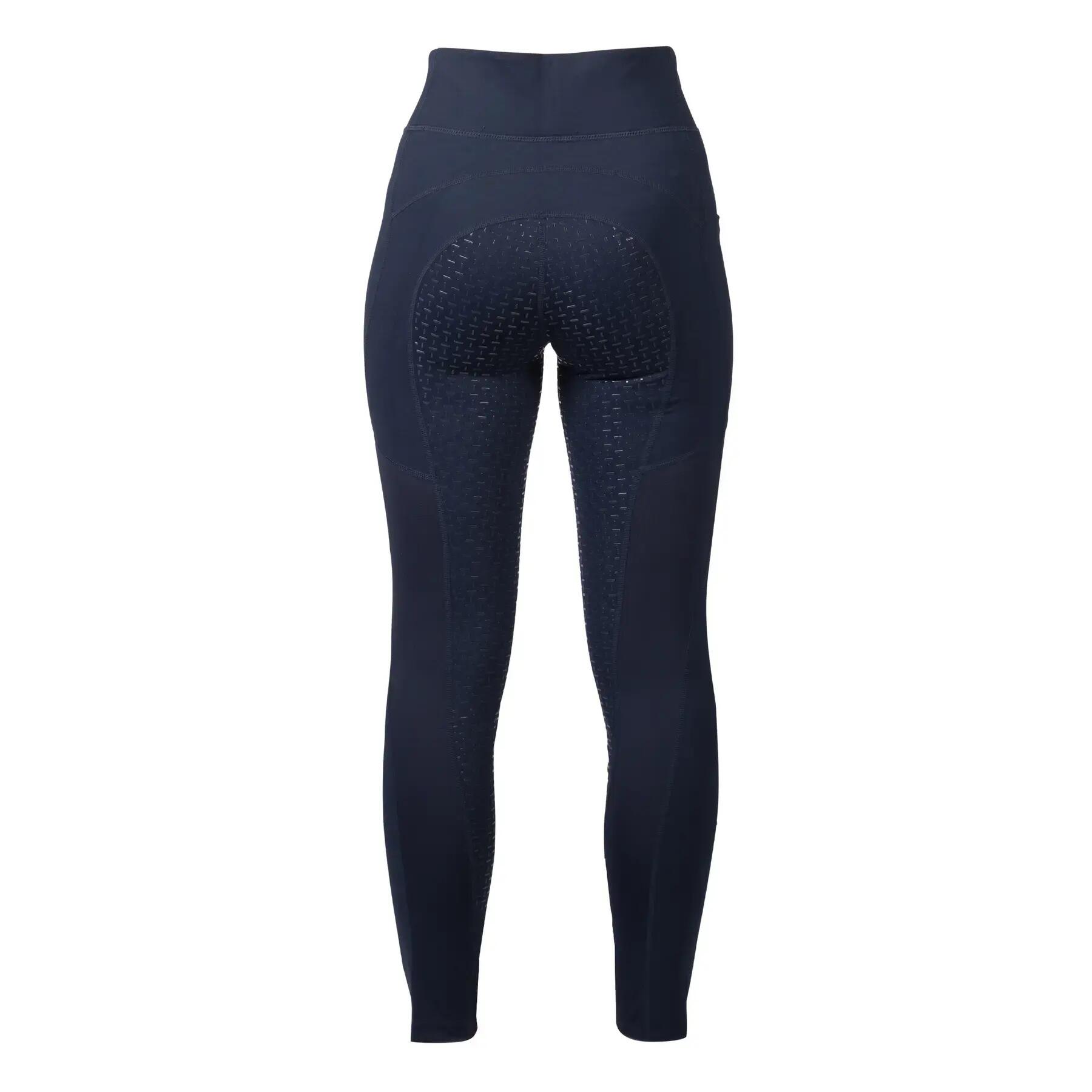 Legging équitation full grip femme HKM Mesh II 3/4