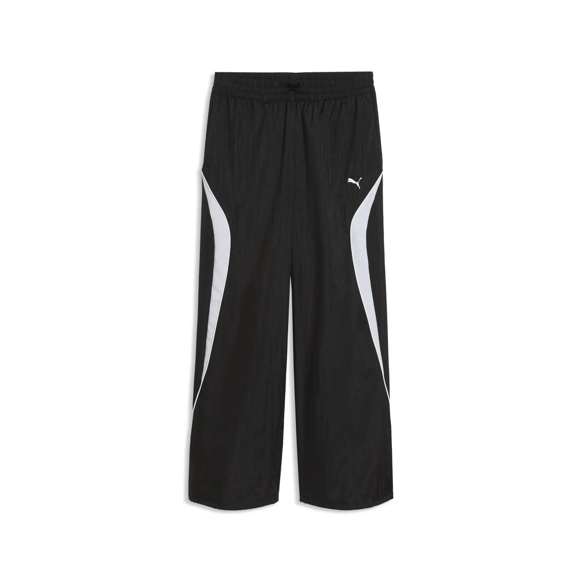 Pantaloni tesuti PUMA Sport Relaxed pentru femei PUMA
