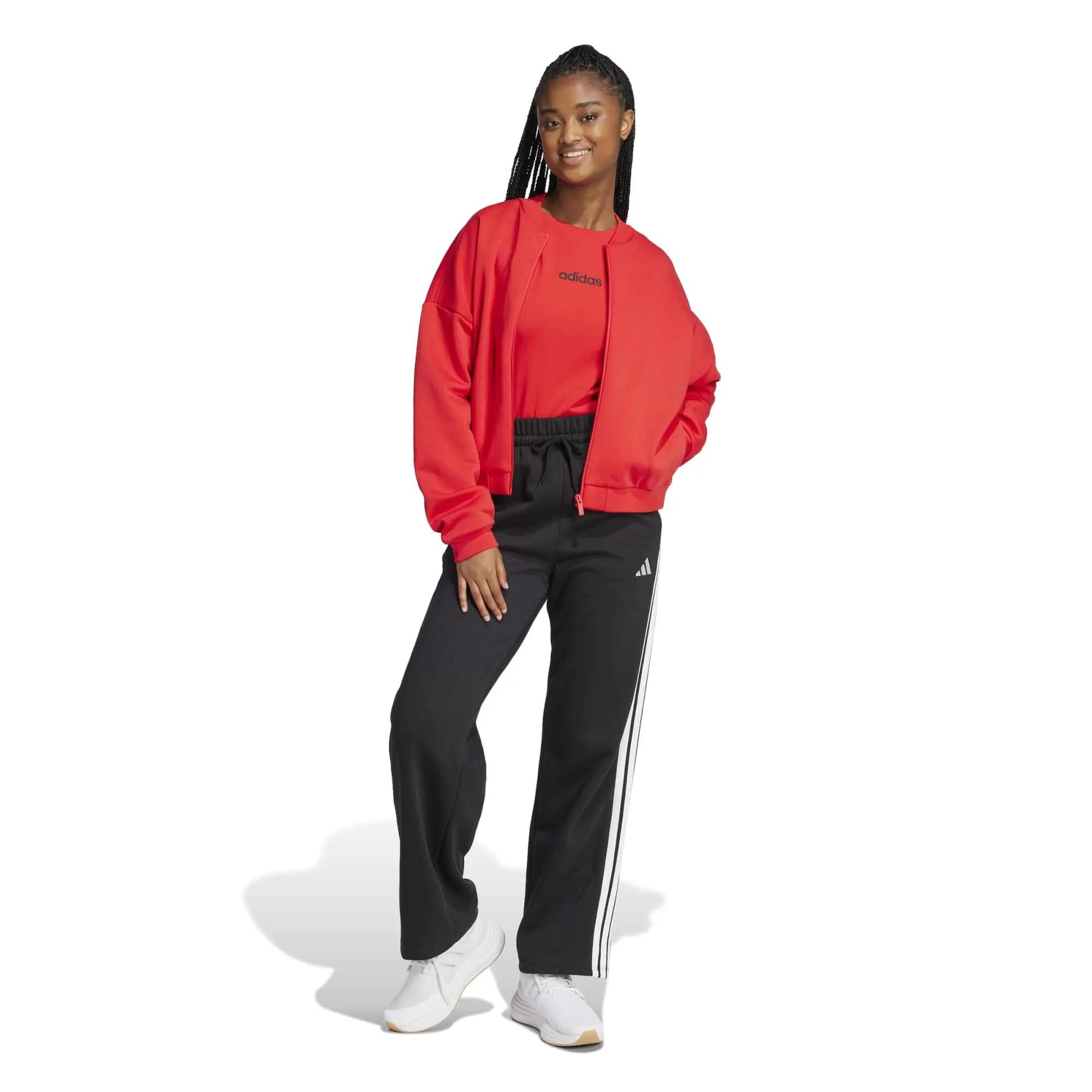 adidas Damen Trainingshose Essentials 3S Open Hem Fleece Pants 11/13