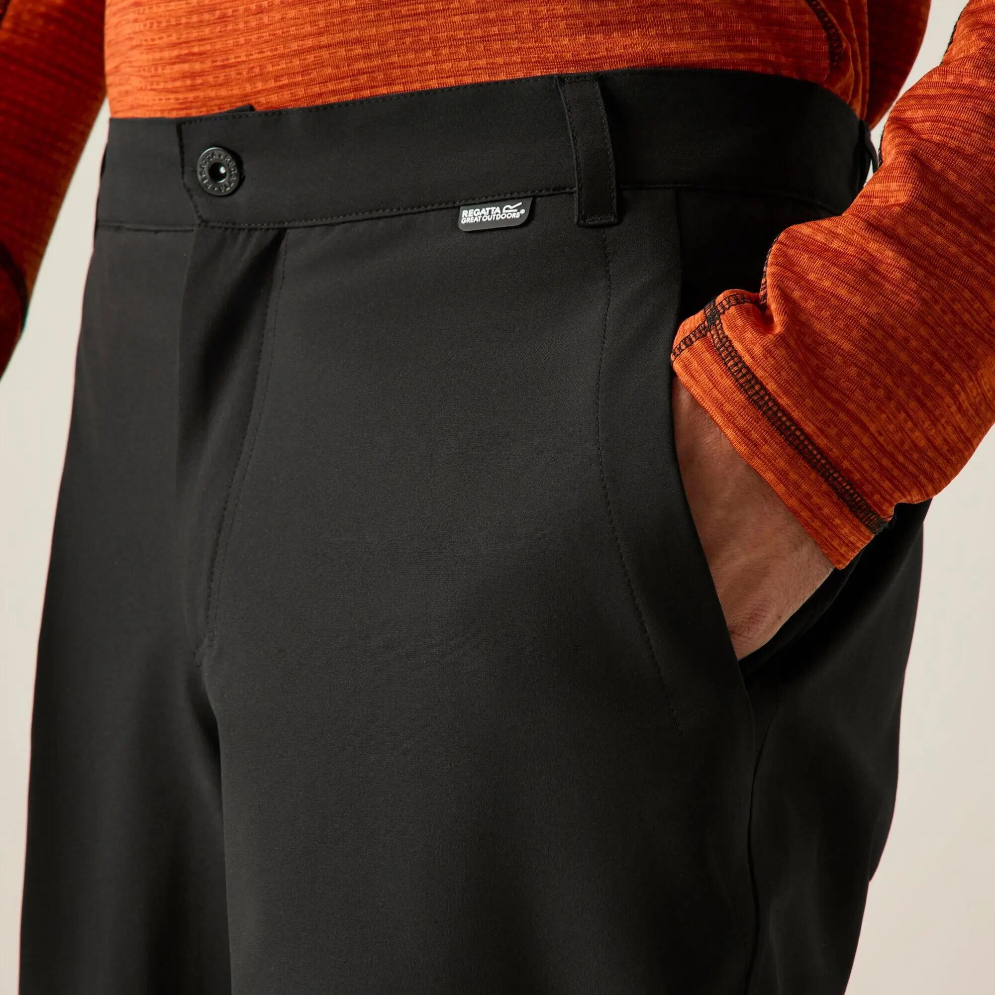 Pantalon Randonnée Homme Regatta "Highton Waterproof Walking Trousers" 44 Noir 4/7