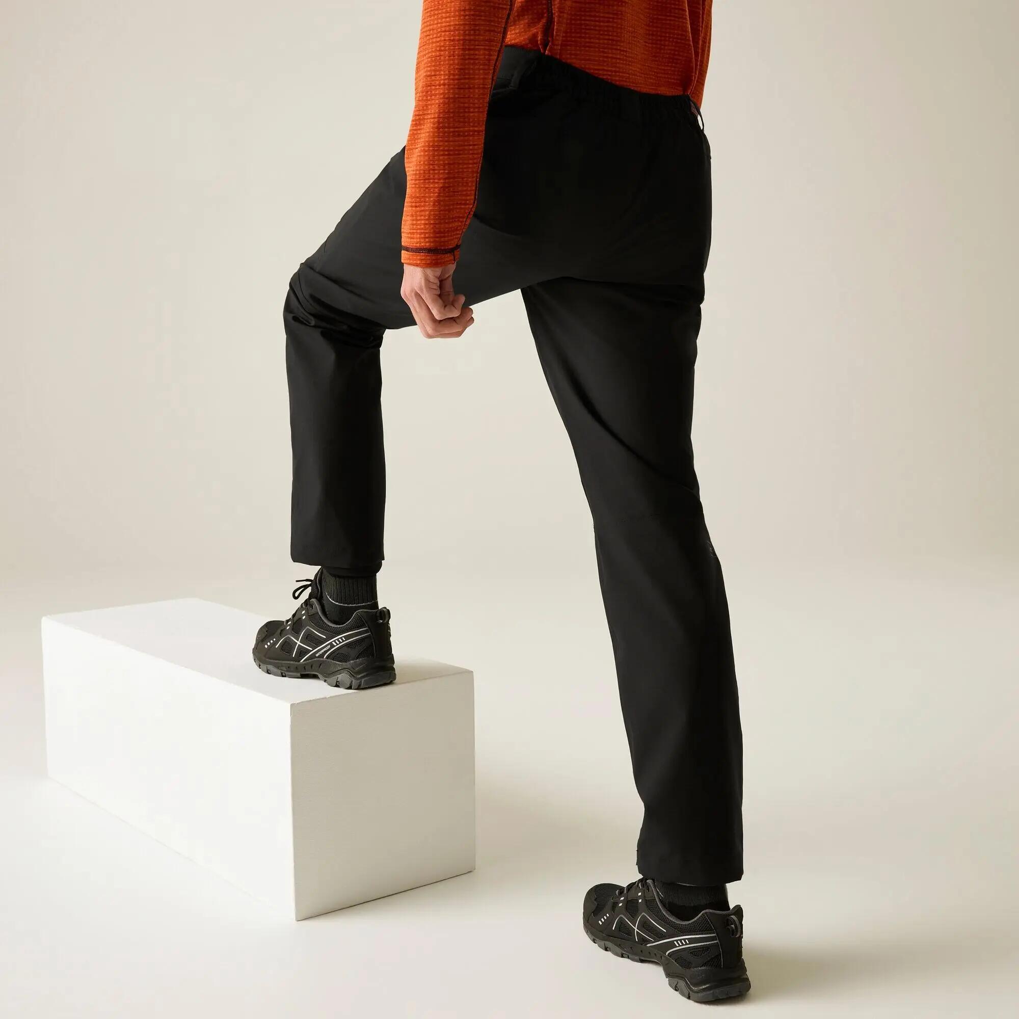 Pantalon Randonnée Homme Regatta "Highton Waterproof Walking Trousers" 44 Noir 2/7