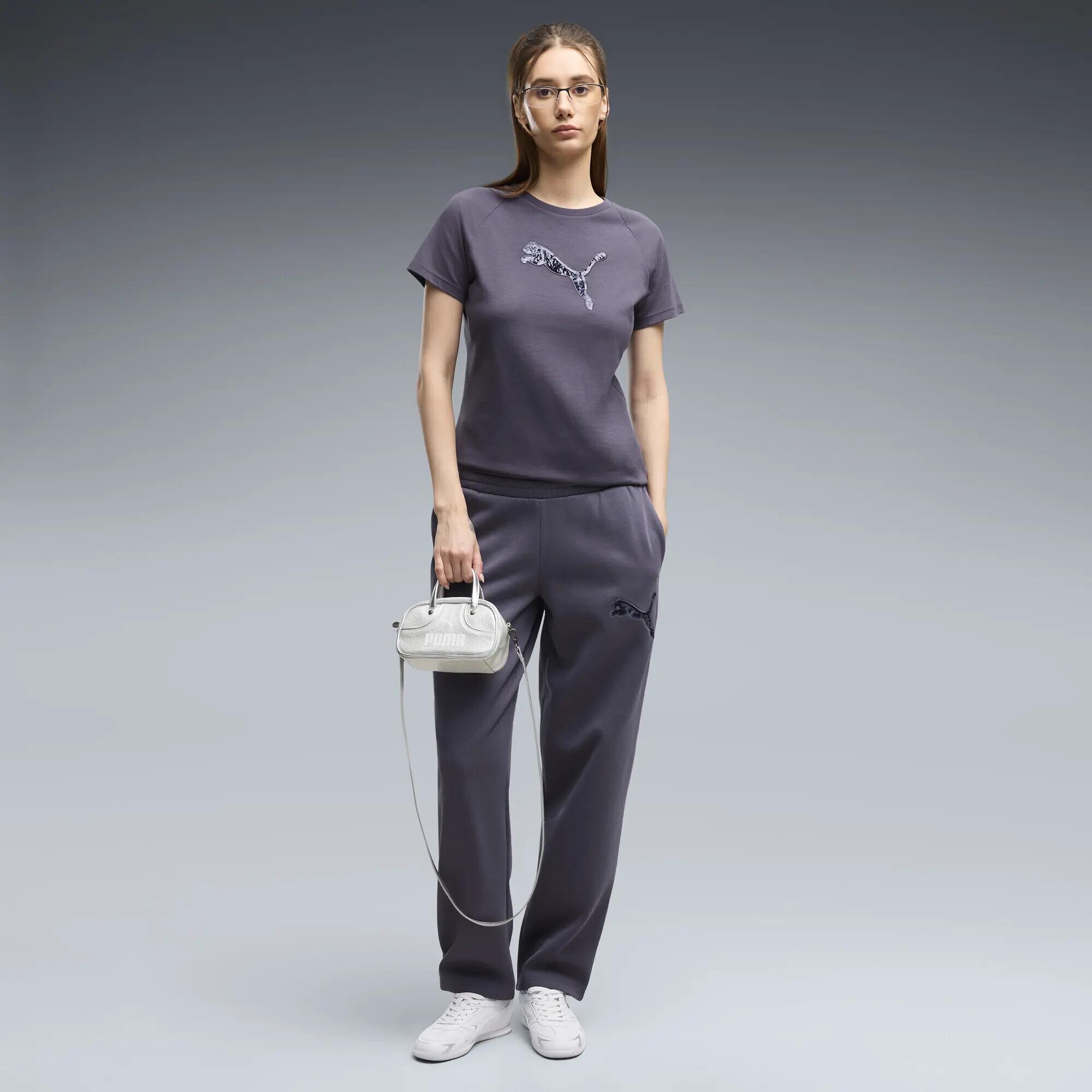 Essentials Sequin fleecebroek voor dames PUMA 2/5