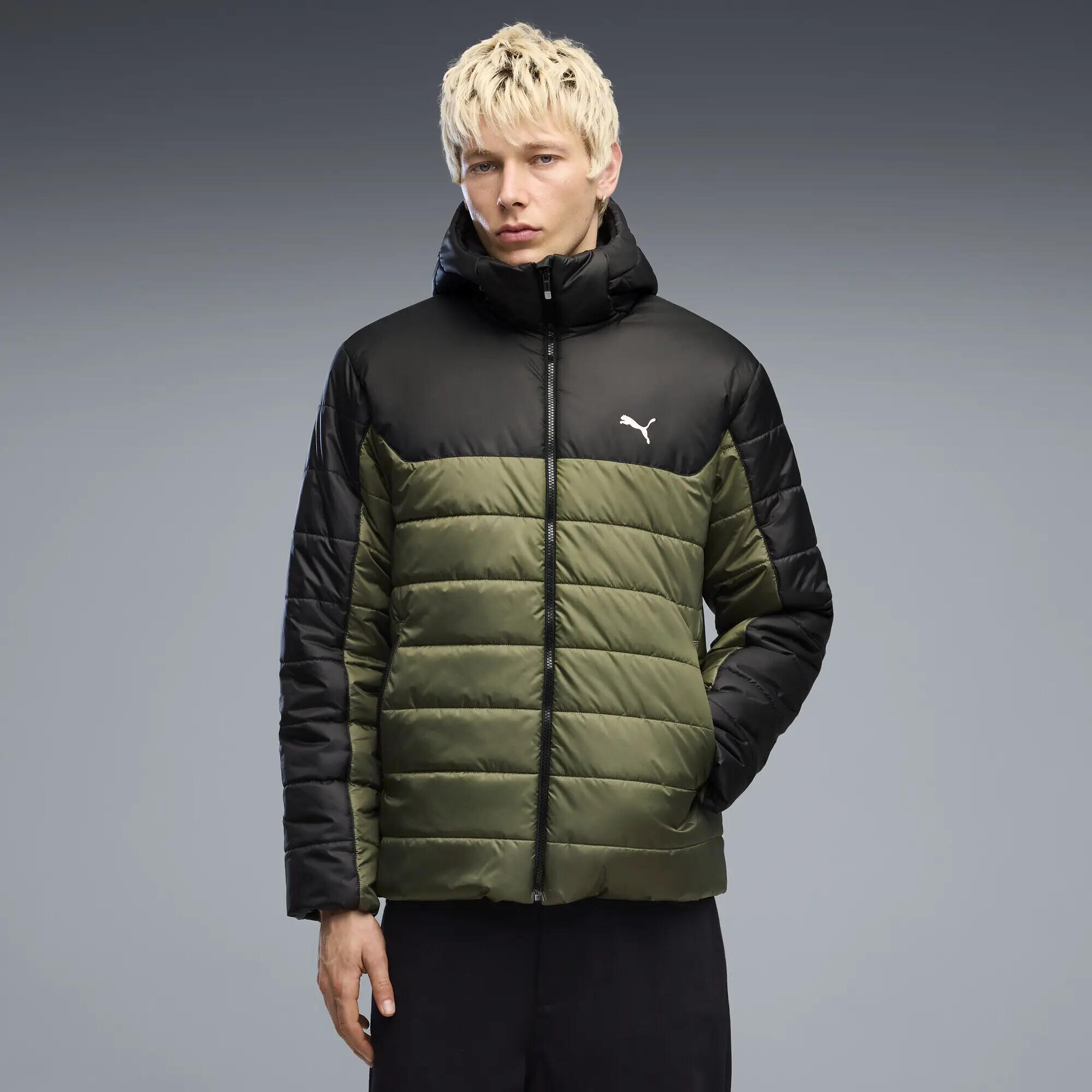 Giacca imbottita con cappuccio Essentials da uomo PUMA 2/5