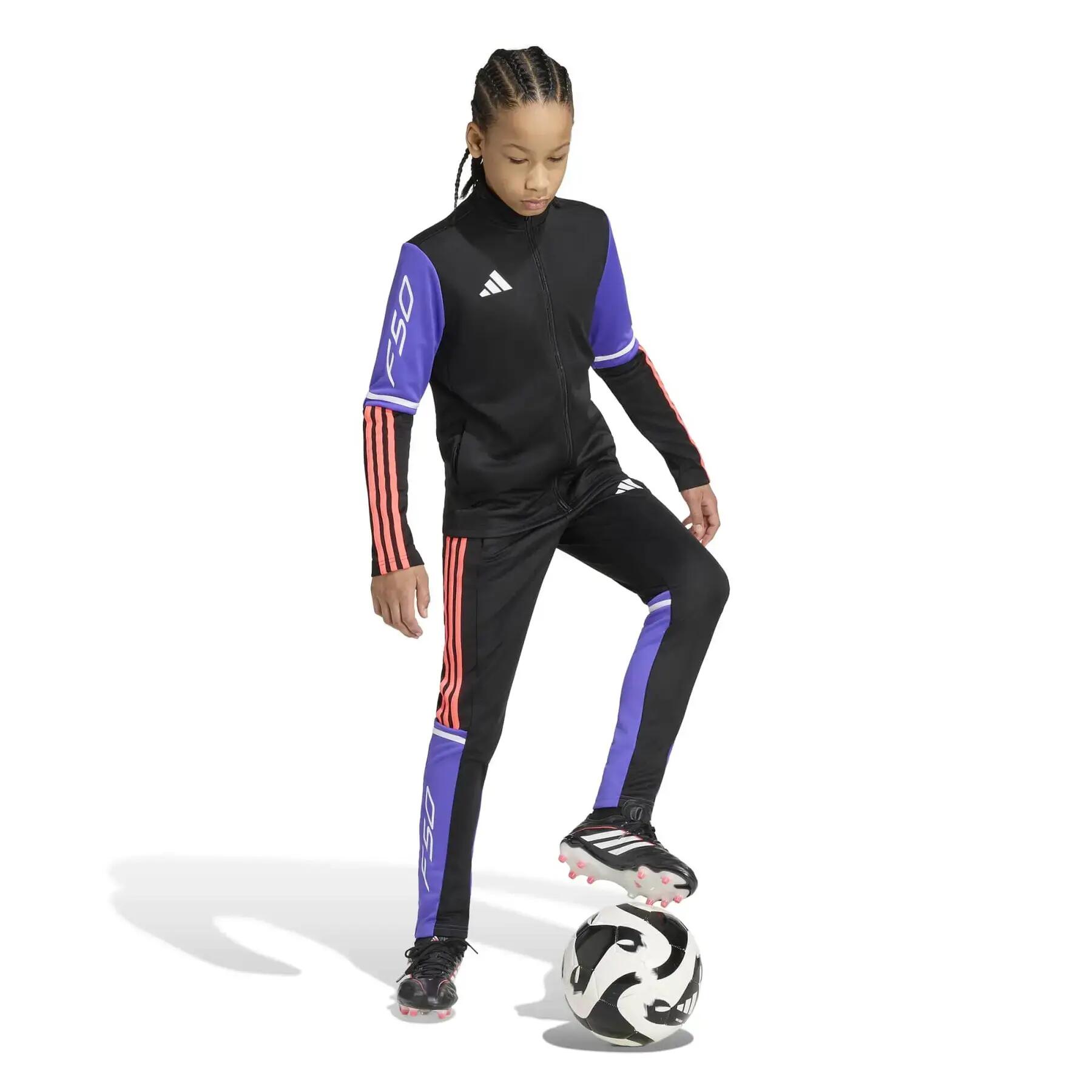 Dziecięca bluza dresowa adidas F50 3/6