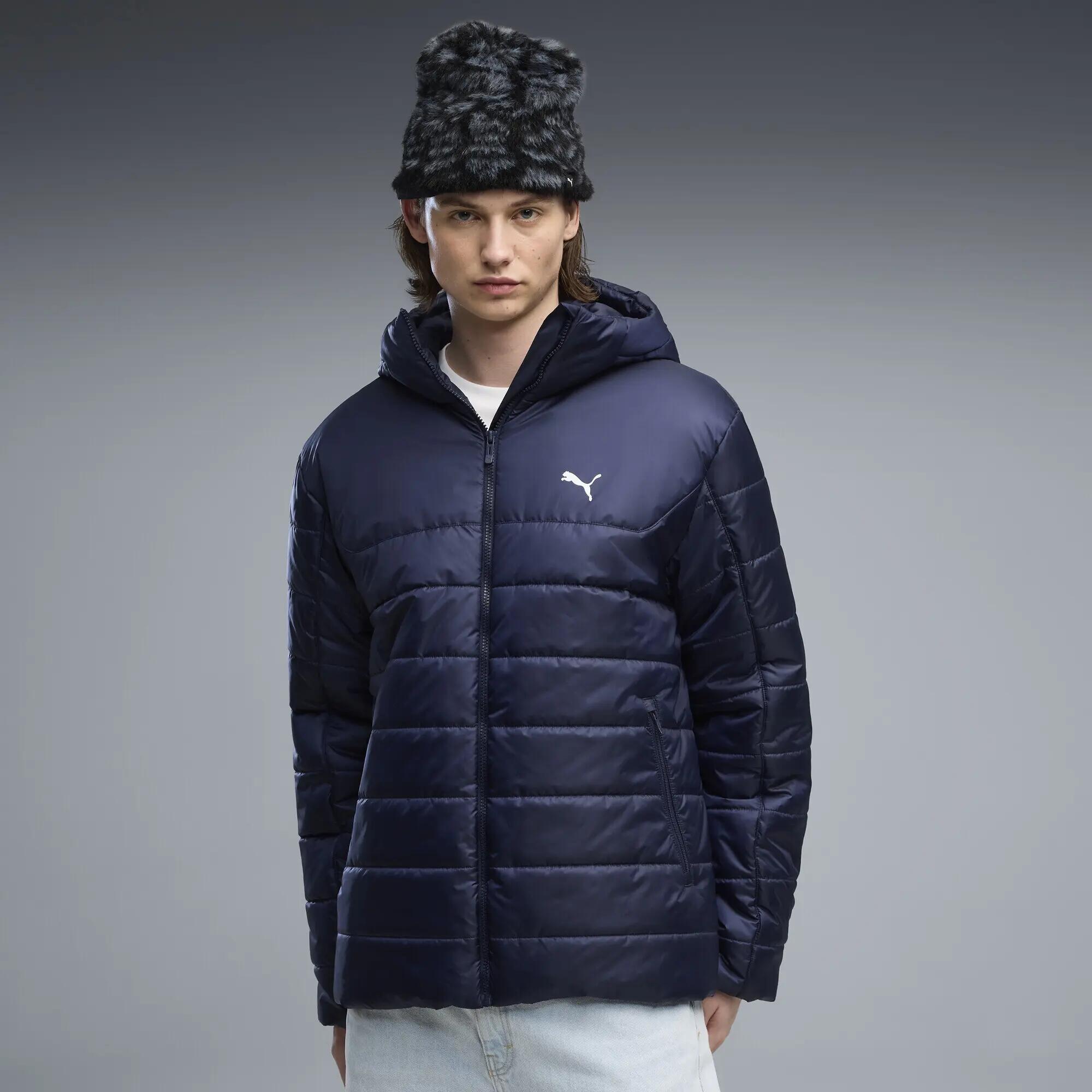 Giacca imbottita con cappuccio Essentials da uomo PUMA 2/5