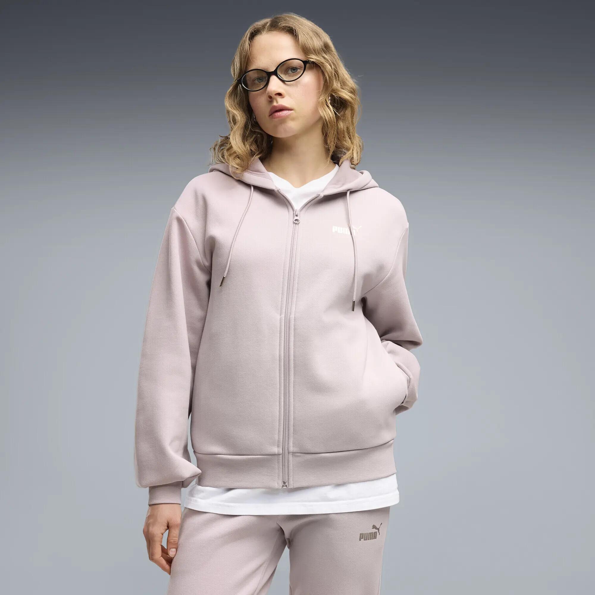 Chándal con capucha Metallic Mujer PUMA 4/6