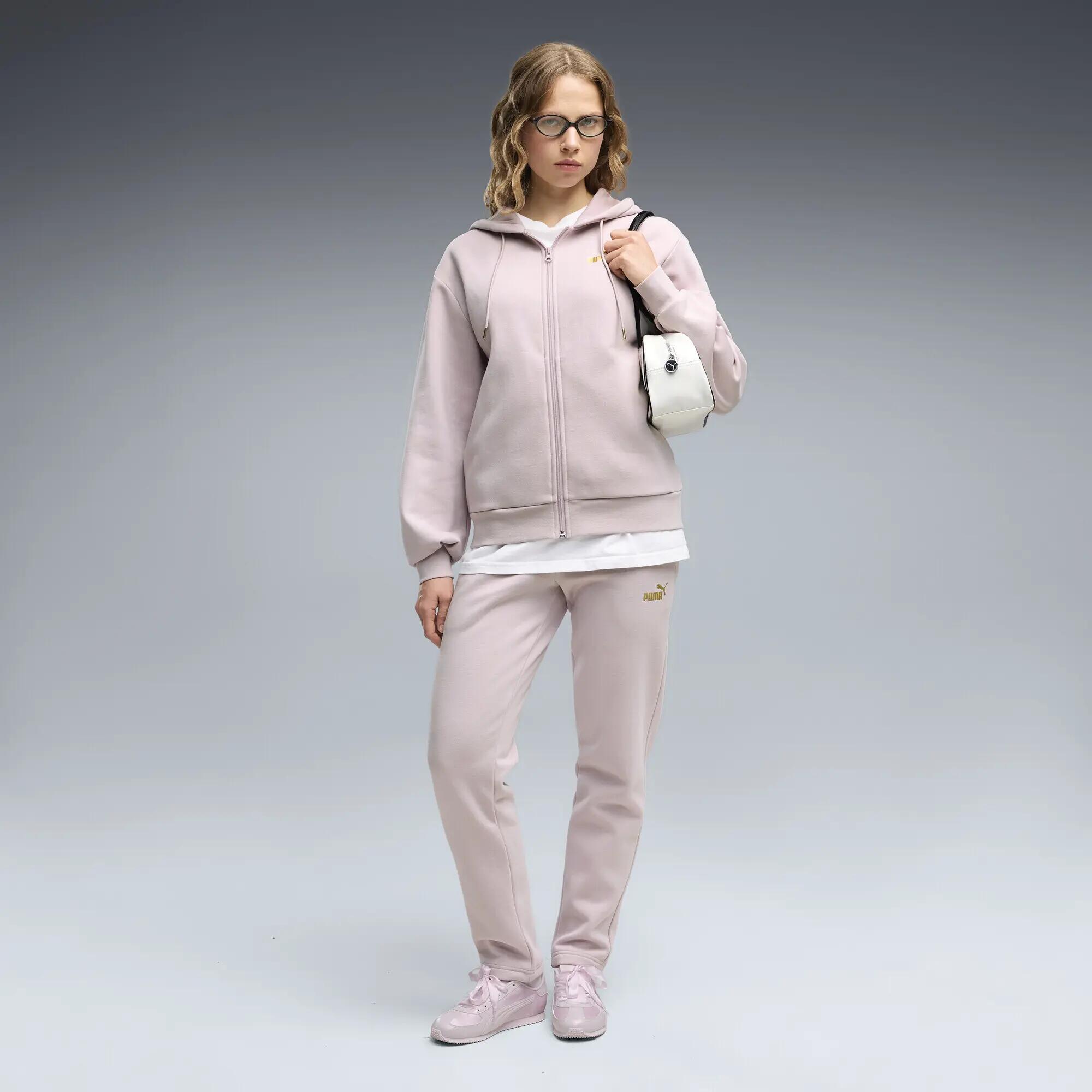 Chándal con capucha Metallic Mujer PUMA 2/6