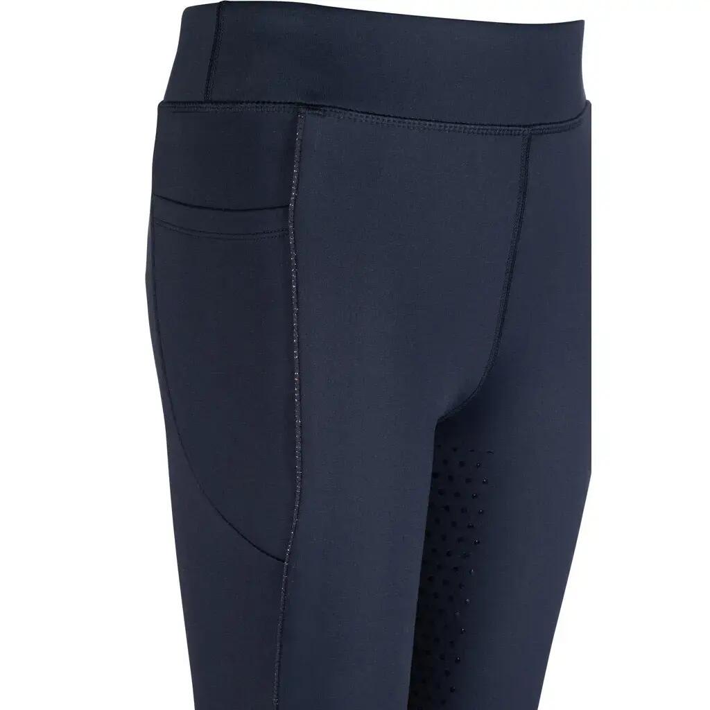 Legging équitation full grip fille HKM Alice 2/2