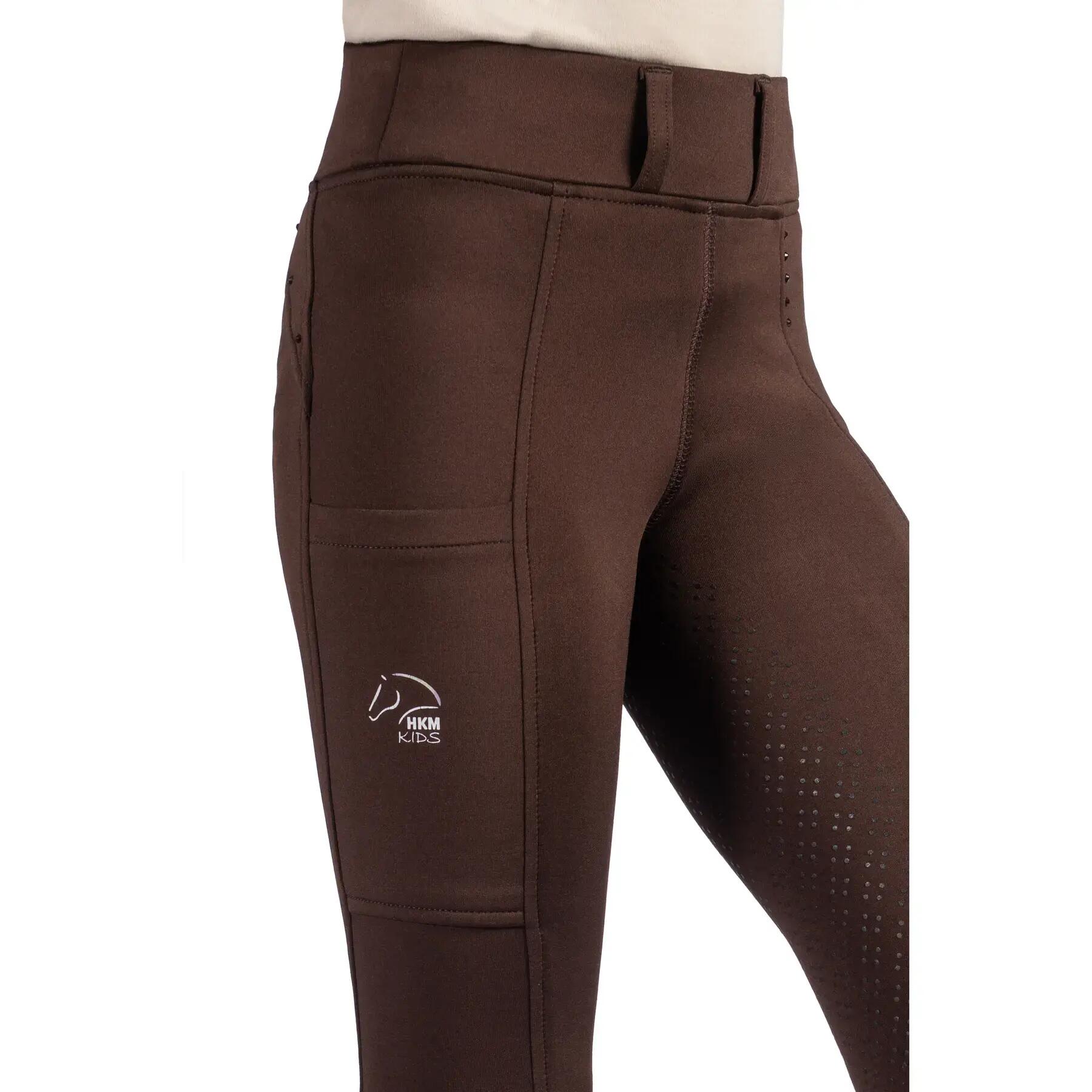 Legging équitation full grip fille HKM Lana II 5/5