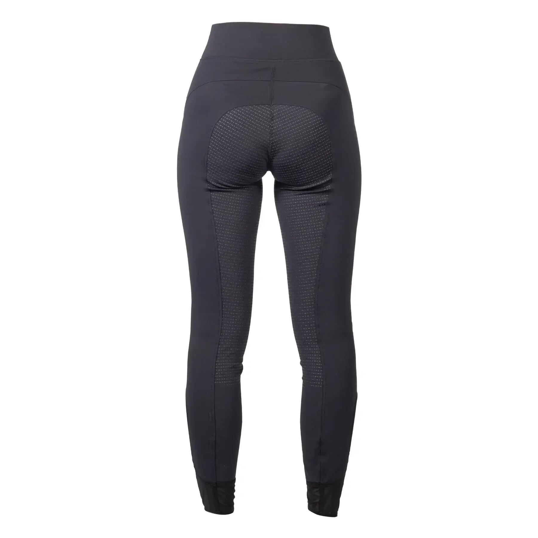 Damskie legginsy jeździeckie z pełną przyczepnością HKM Tammy 2/2