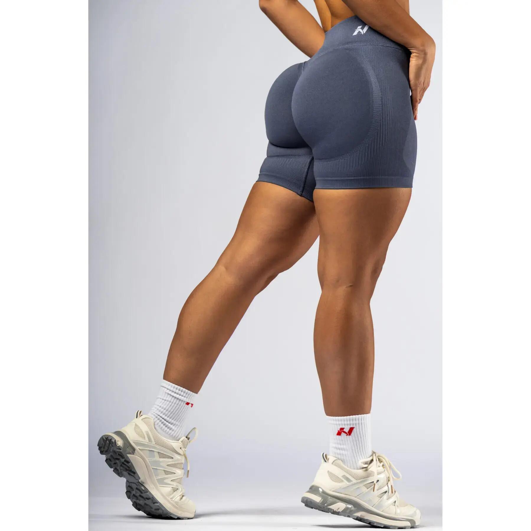 Women's high-waisted shorts Nebbia Power 2/5
