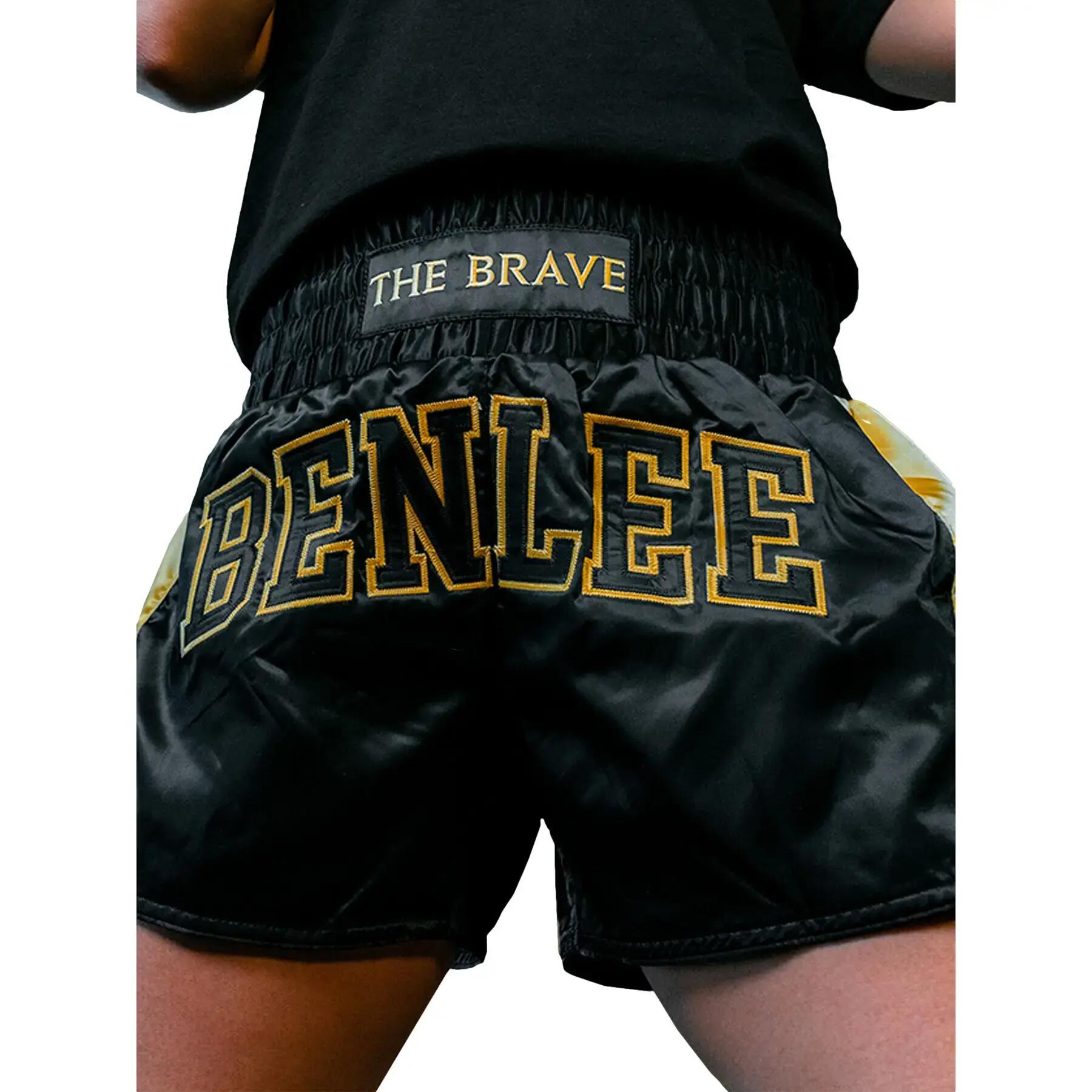 Satinierte Polyester-Boxershorts Benlee 3/5