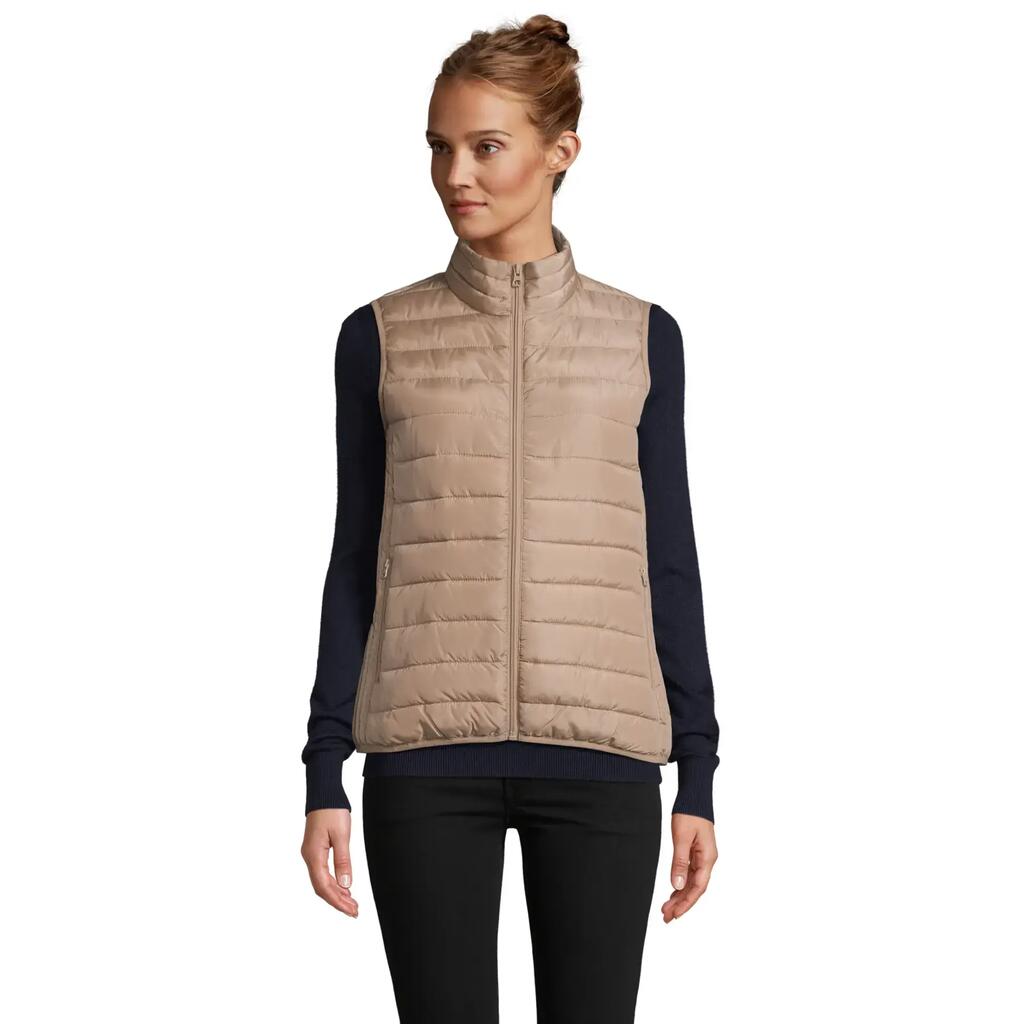 Women's sleeveless down jacket Sol's Stream