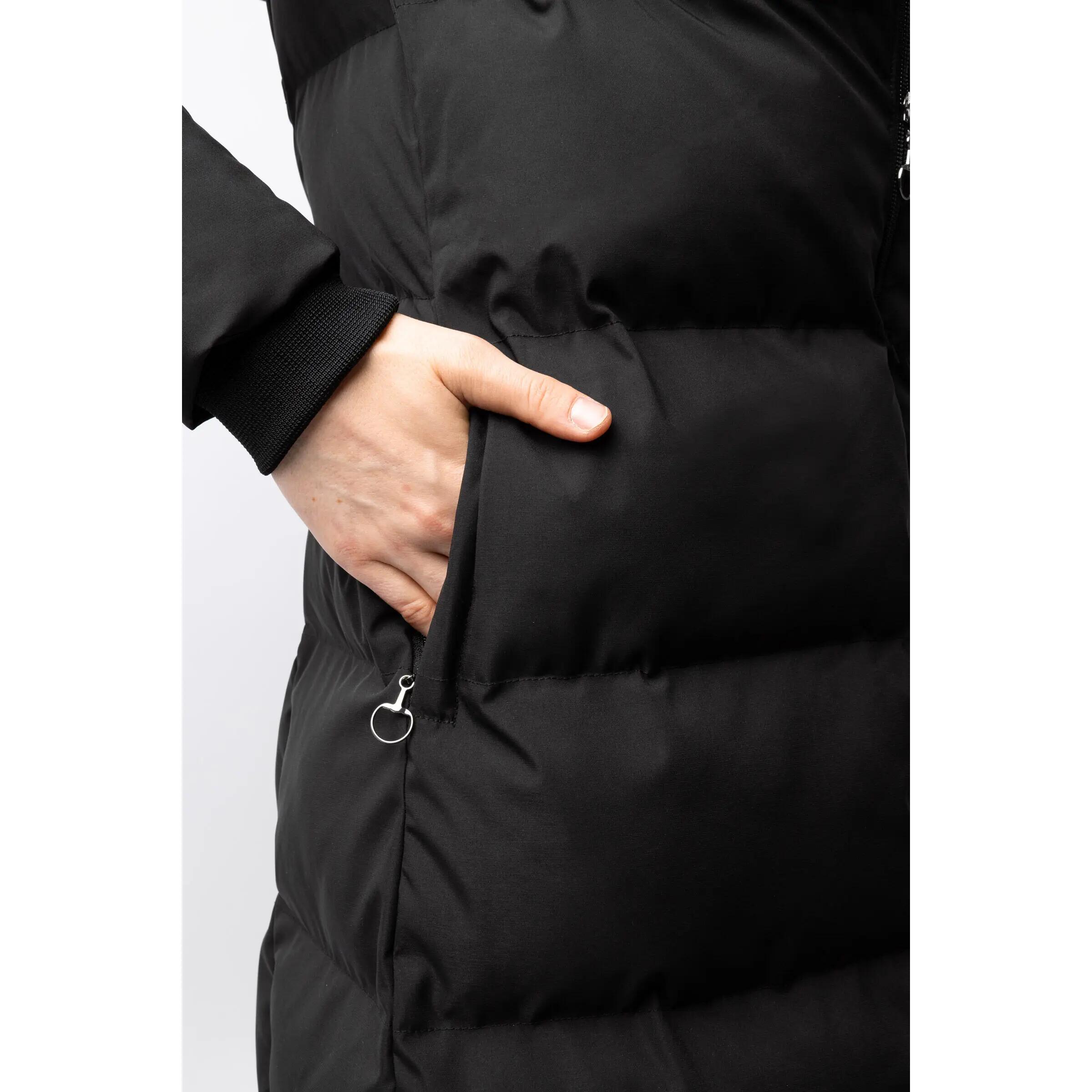 Lange Daunenjacke  Damen Horze Paloma 5/5