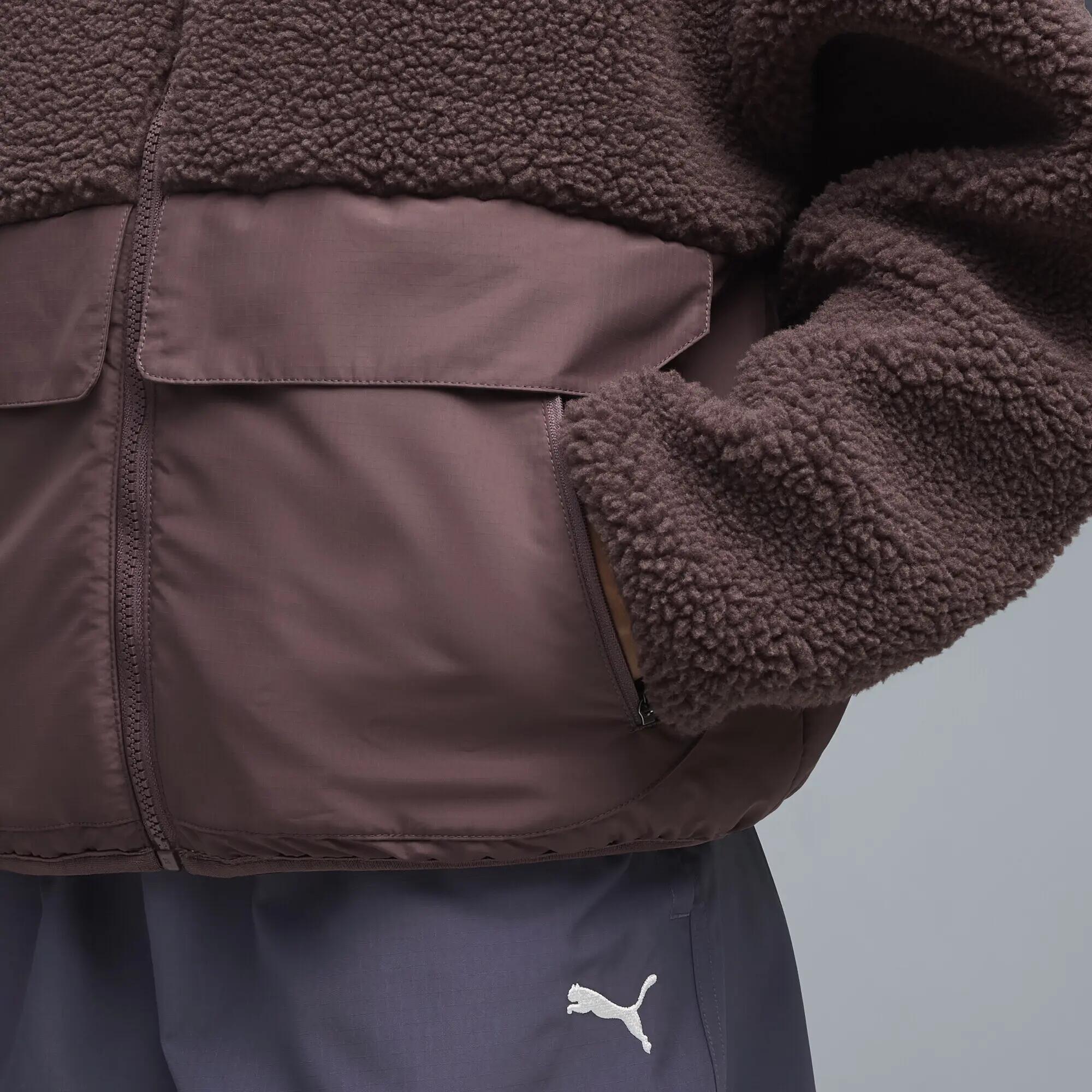 RE:FIBRE Fleece Relaxed Jacke Damen PUMA 3/6