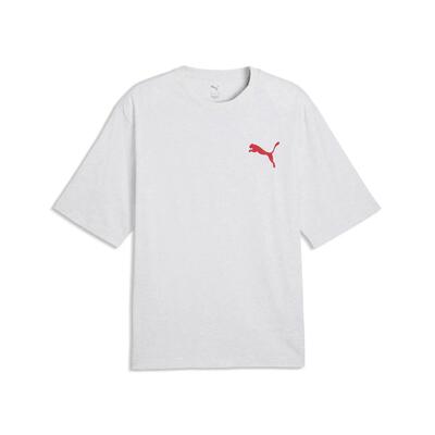 Boxy utility-t-shirt met print voor heren puma