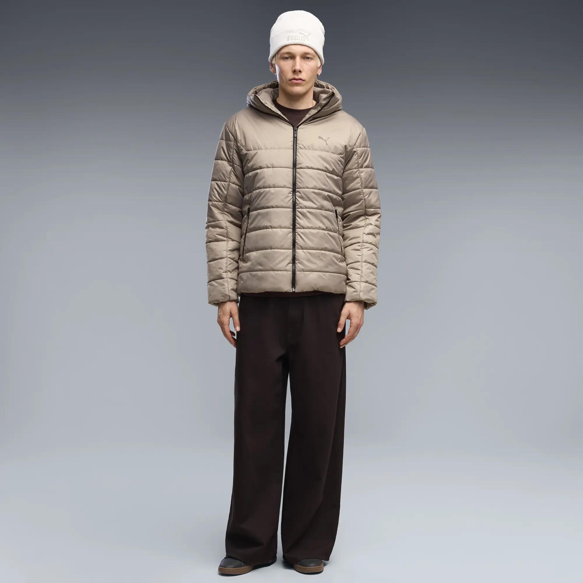 Giacca imbottita con cappuccio Essentials da uomo PUMA 4/5