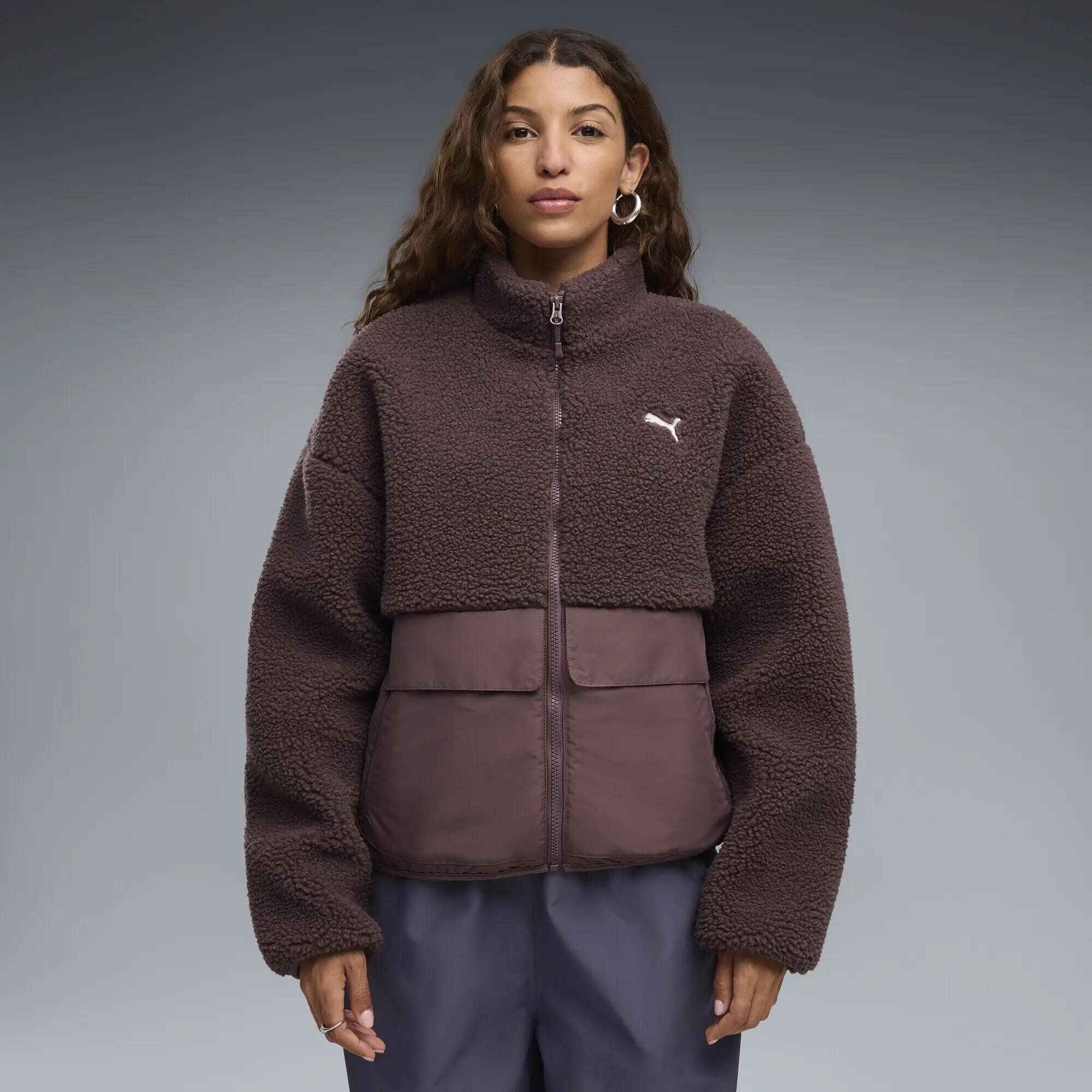 RE:FIBRE Fleece Relaxed Jacke Damen PUMA 2/6