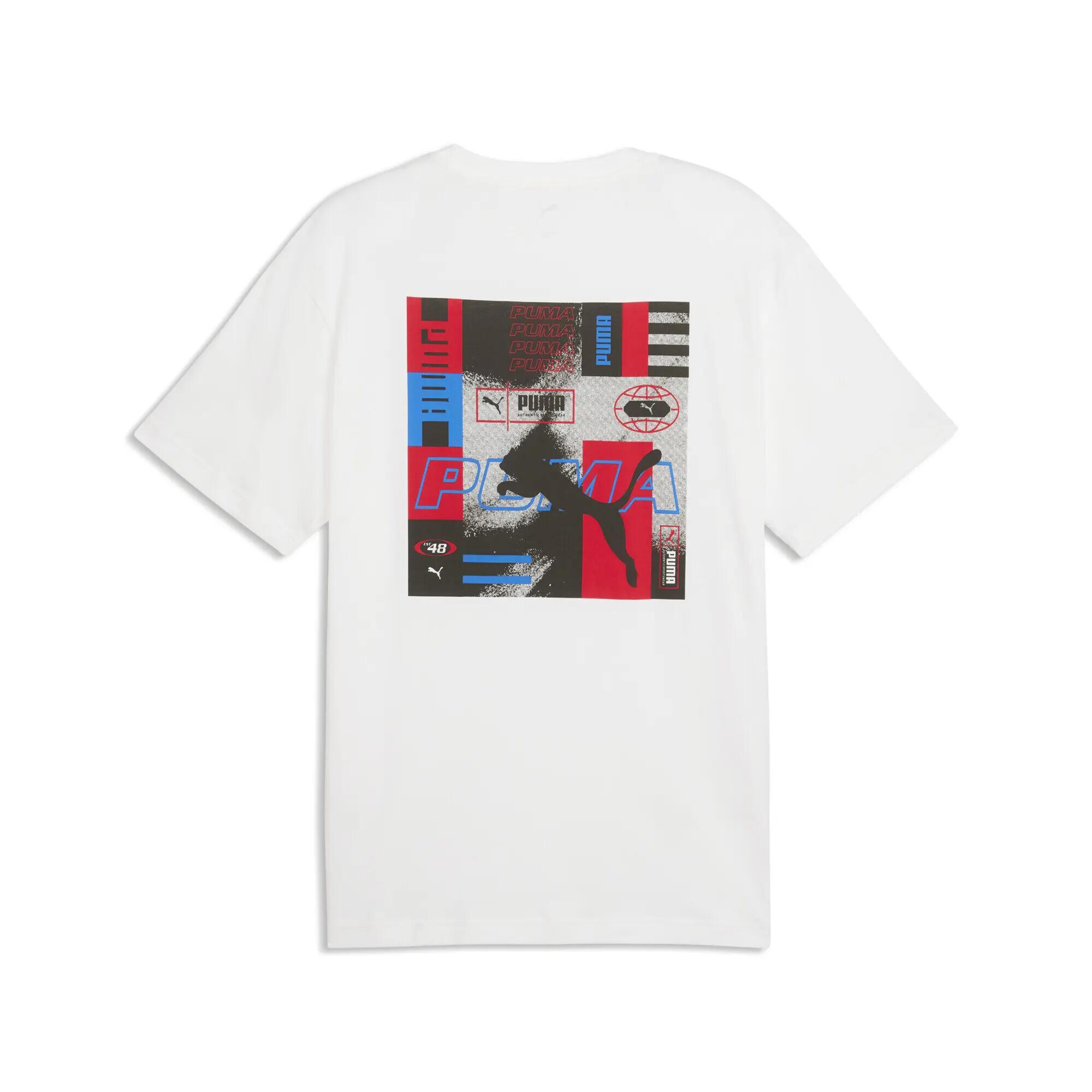 T-shirt décontracté à imprimés Homme PUMA 5/5