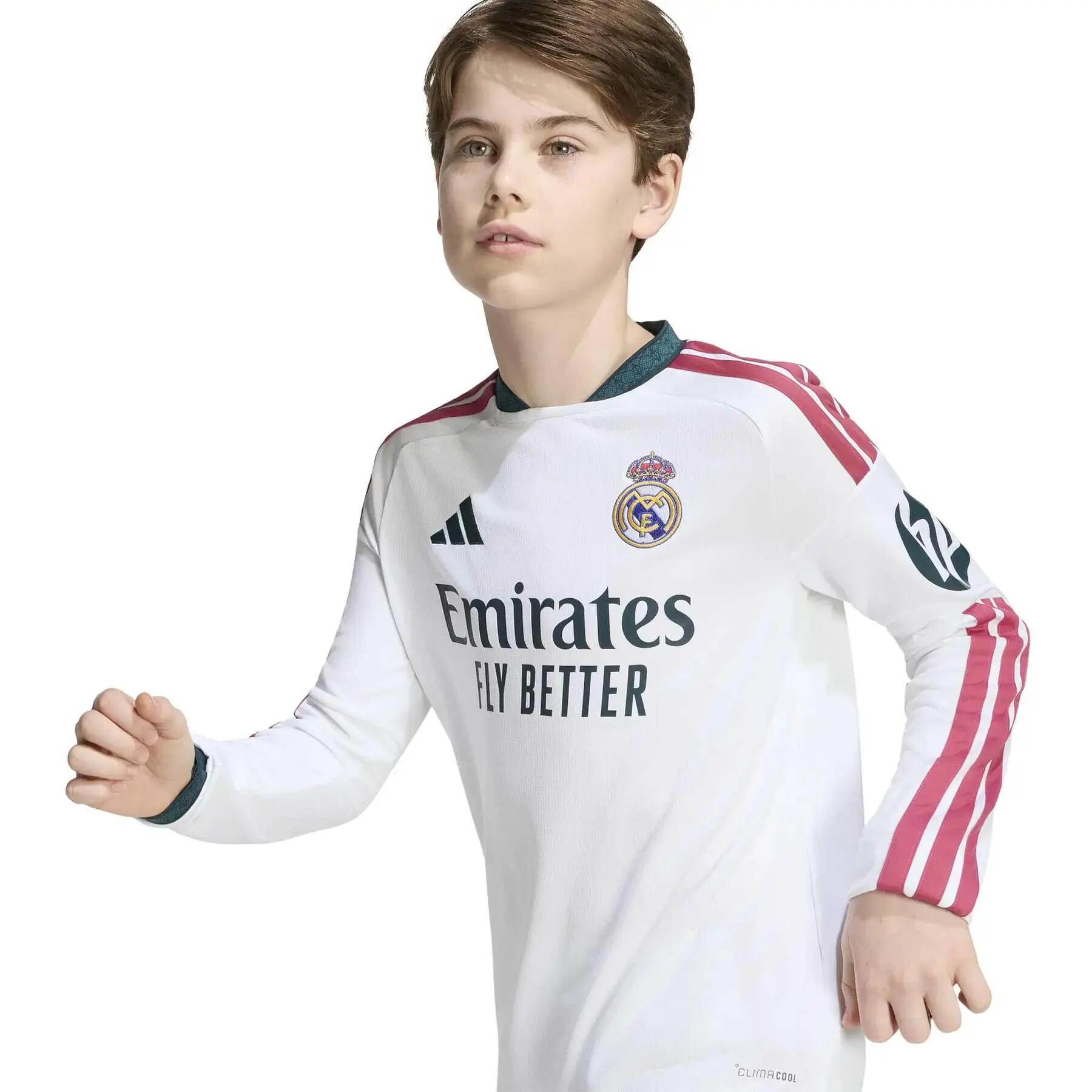 Maglia casalinga a maniche lunghe per bambini Real Madrid 2026/27 7/7