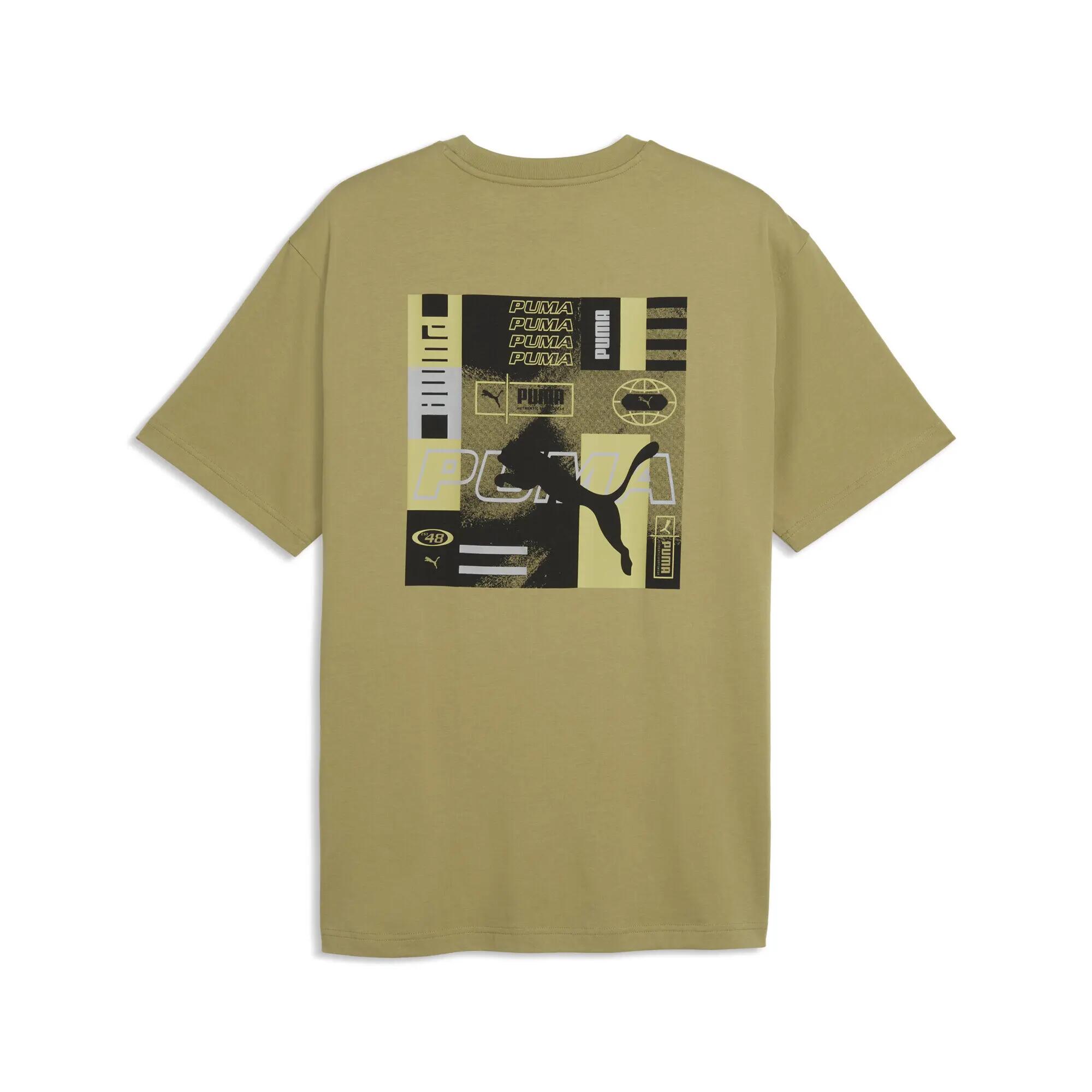 Graphics Relaxed Stacked T-Shirt Herren PUMA 5/5