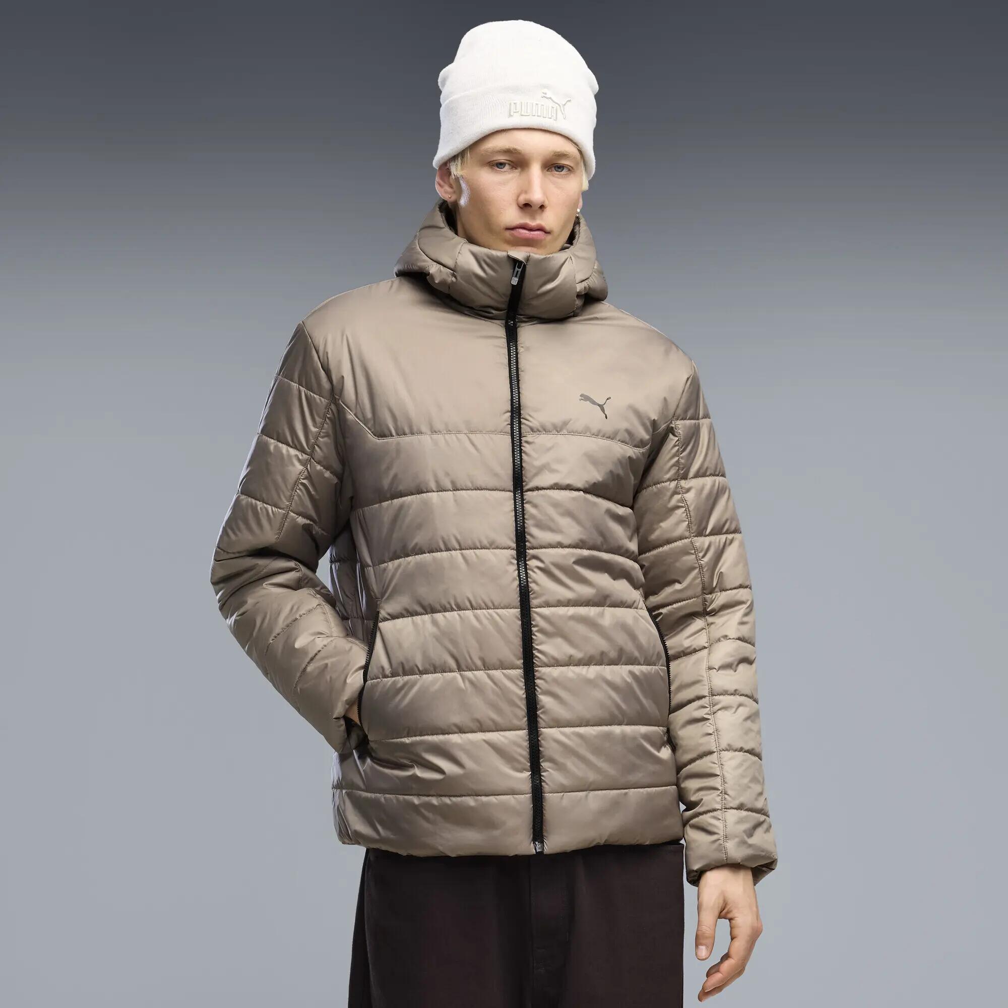 Giacca imbottita con cappuccio Essentials da uomo PUMA 2/5