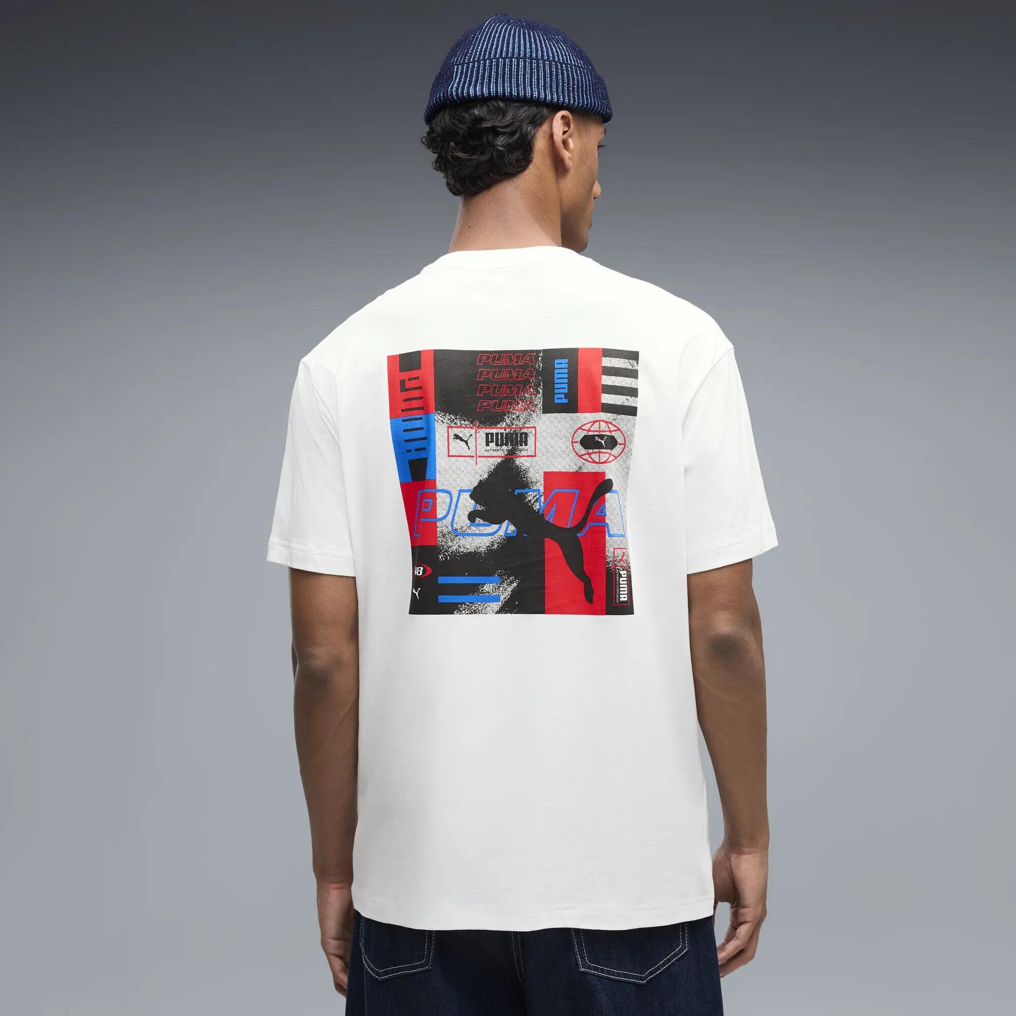 T-shirt décontracté à imprimés Homme PUMA 3/5