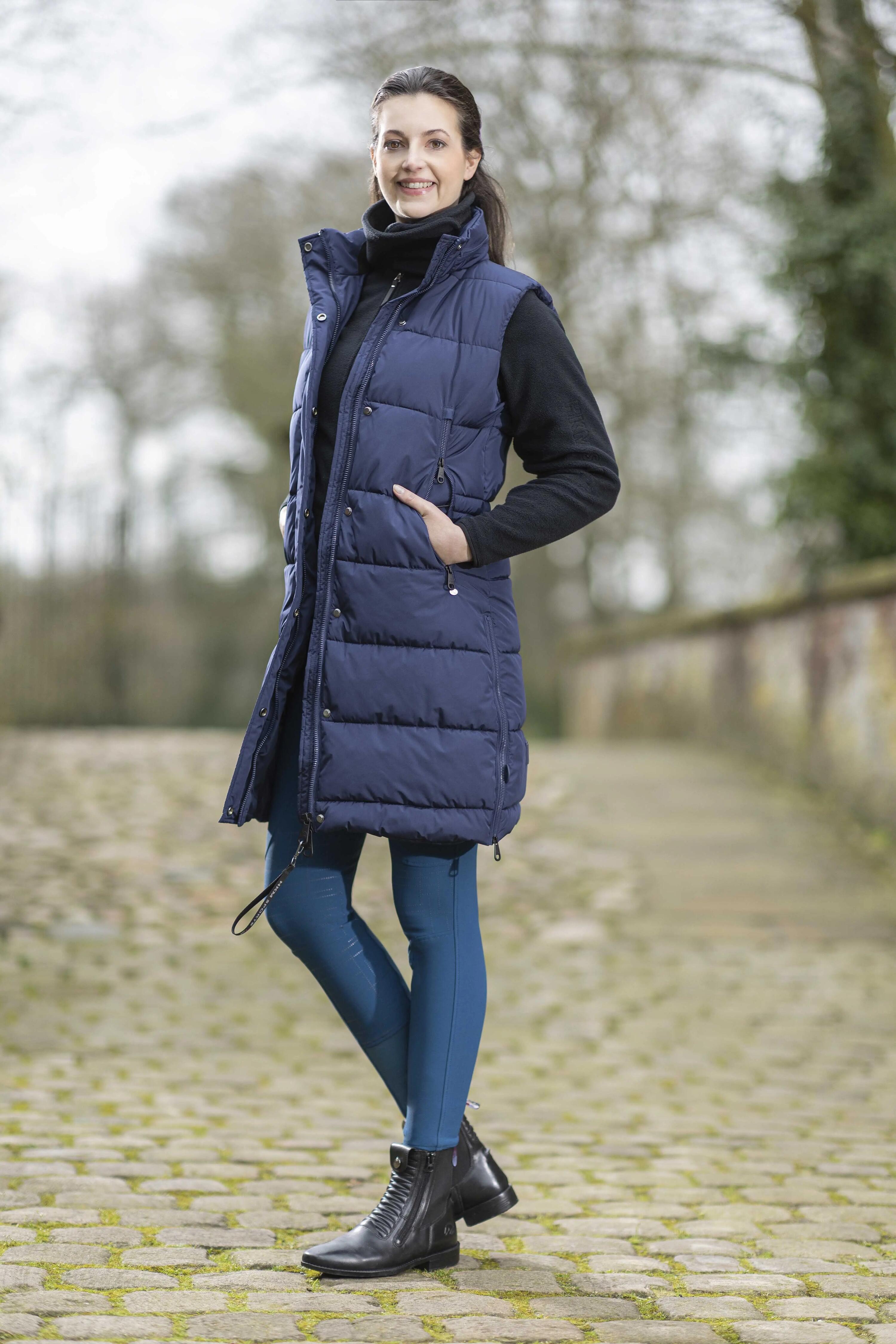 Doudoune sans manches femme HKM Misty 4/7