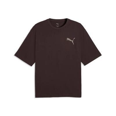 Boxy utility-t-shirt met print voor heren puma