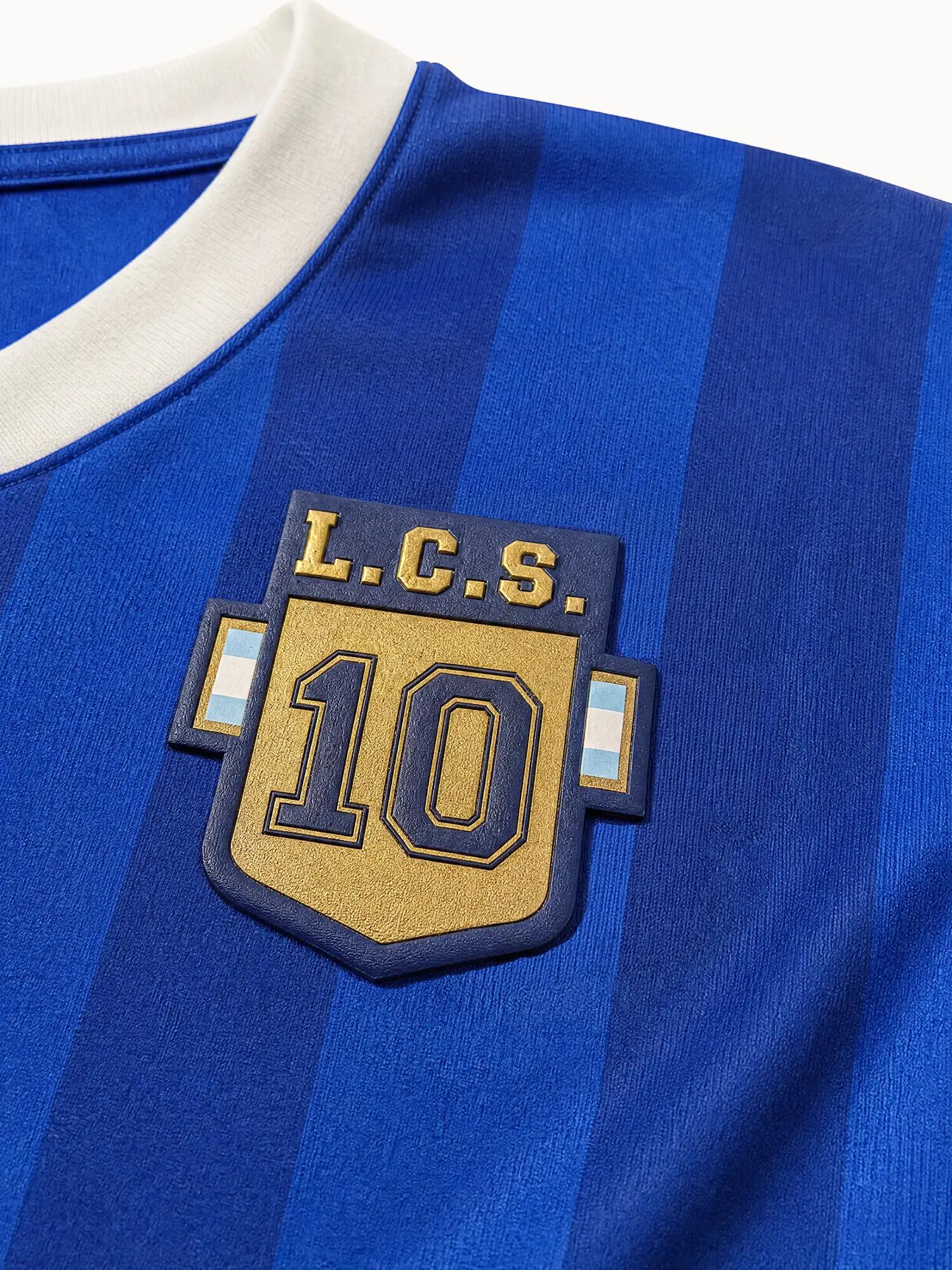 Maillot de foot relax Le Coq Sportif x Maradona LCS CUP 5/7
