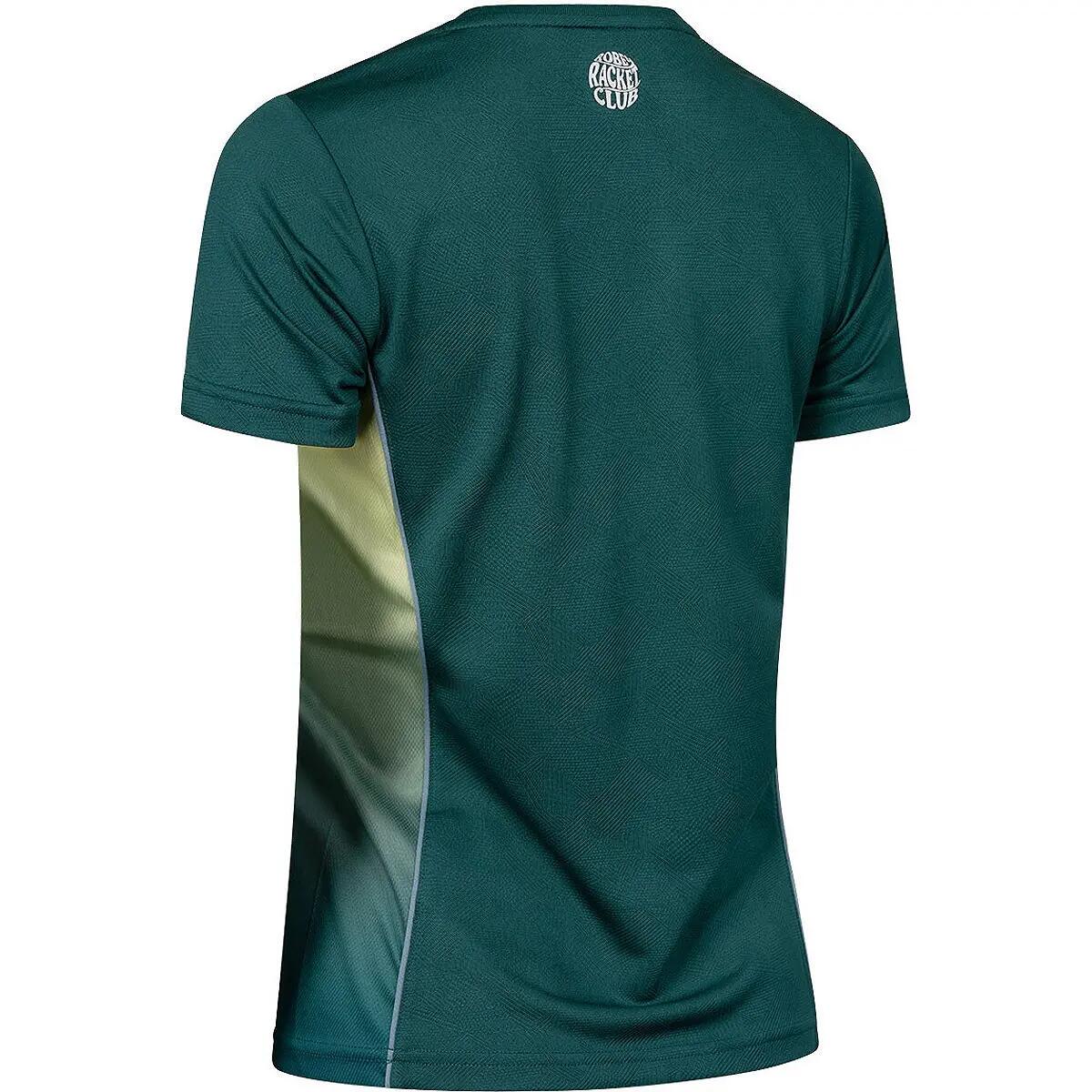 T-shirt - Tennis - Dames - Fitted, ademend - Advantage - Storm Green 3/5