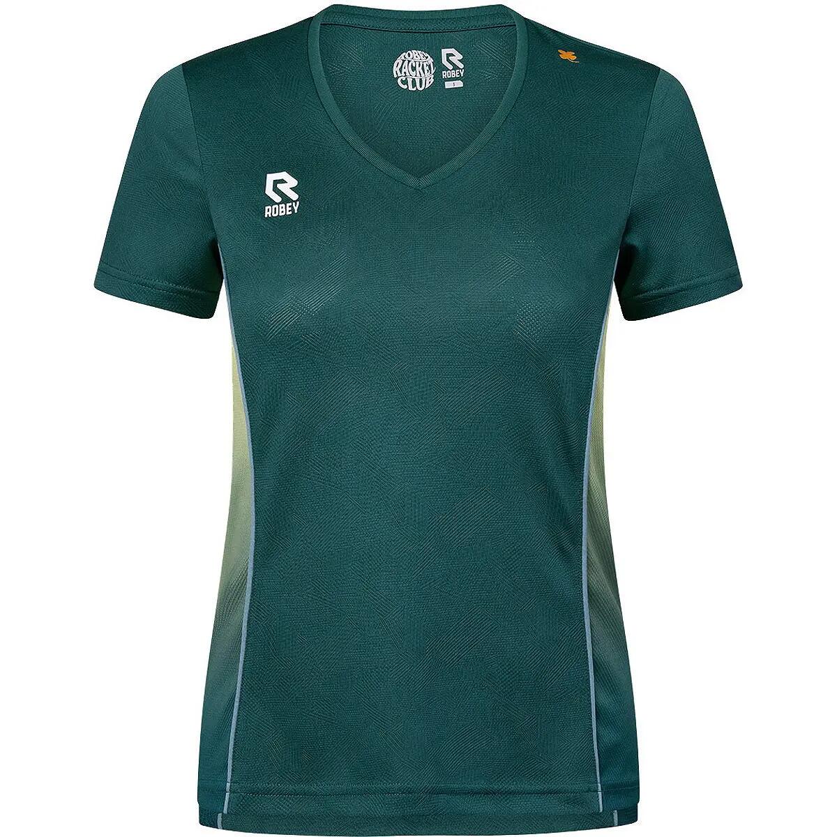 T-shirt - Tennis - Dames - Fitted, ademend - Advantage - Storm Green 2/5