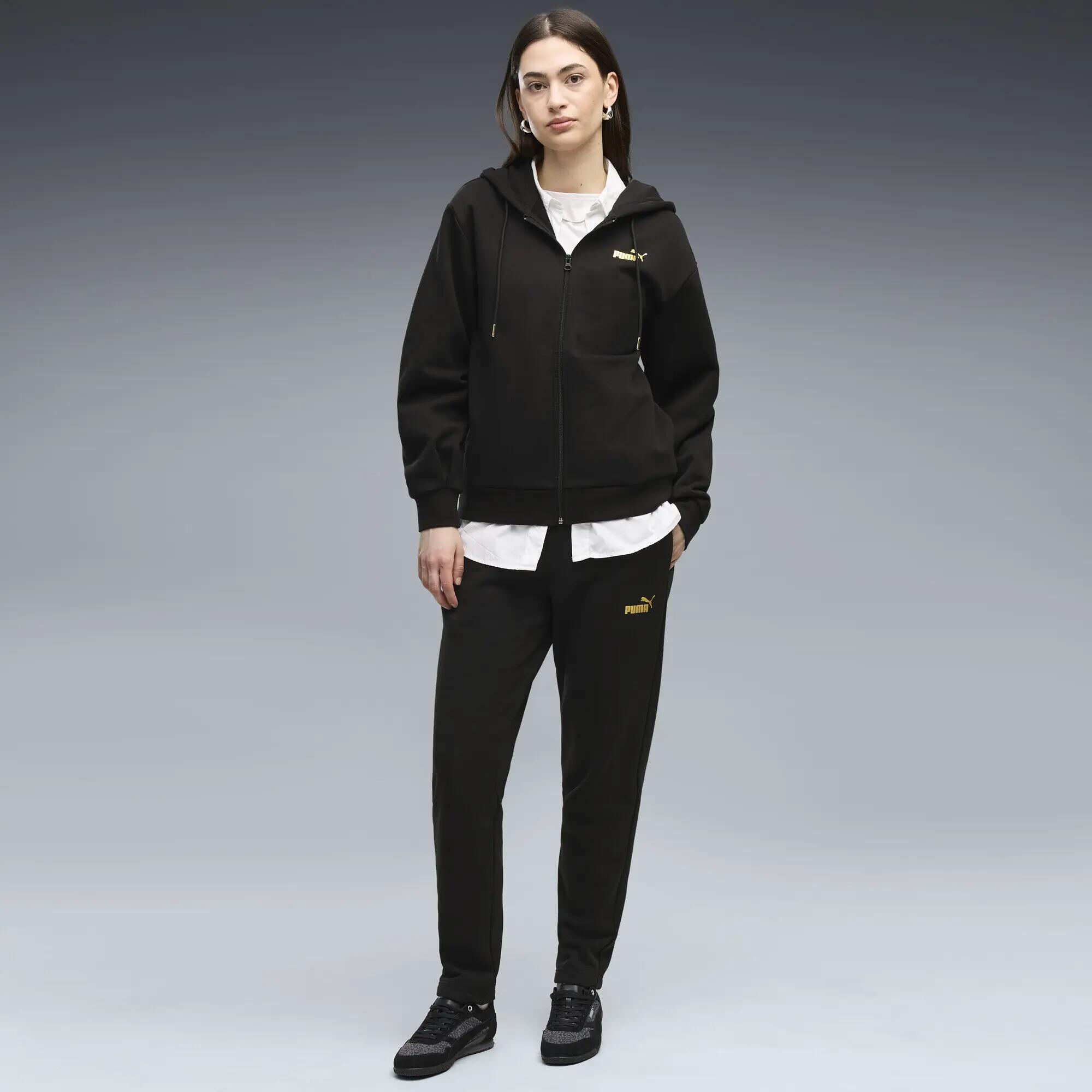 Chándal con capucha Metallic Mujer PUMA 2/5
