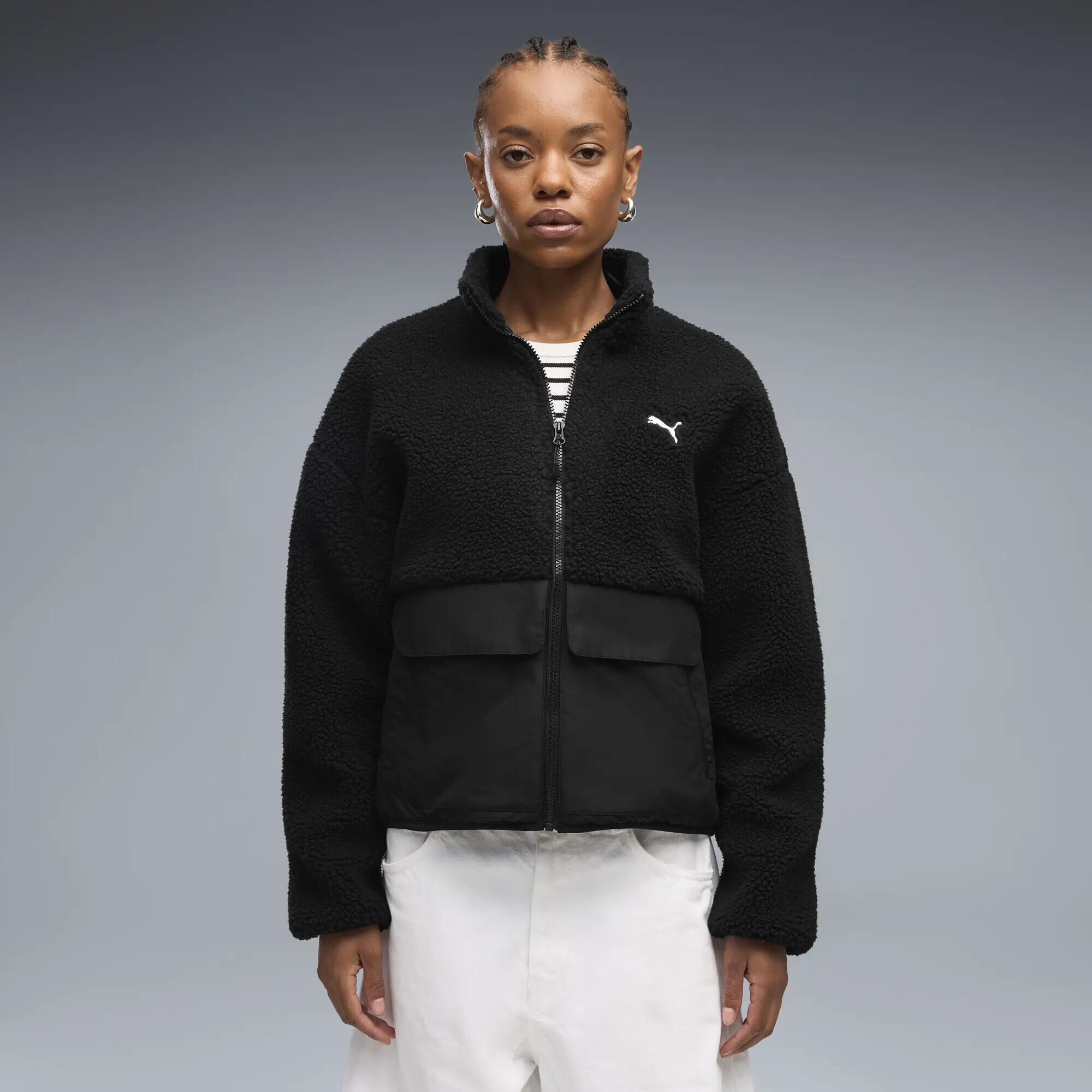 RE:FIBRE Fleece Relaxed Jacke Damen PUMA 2/6