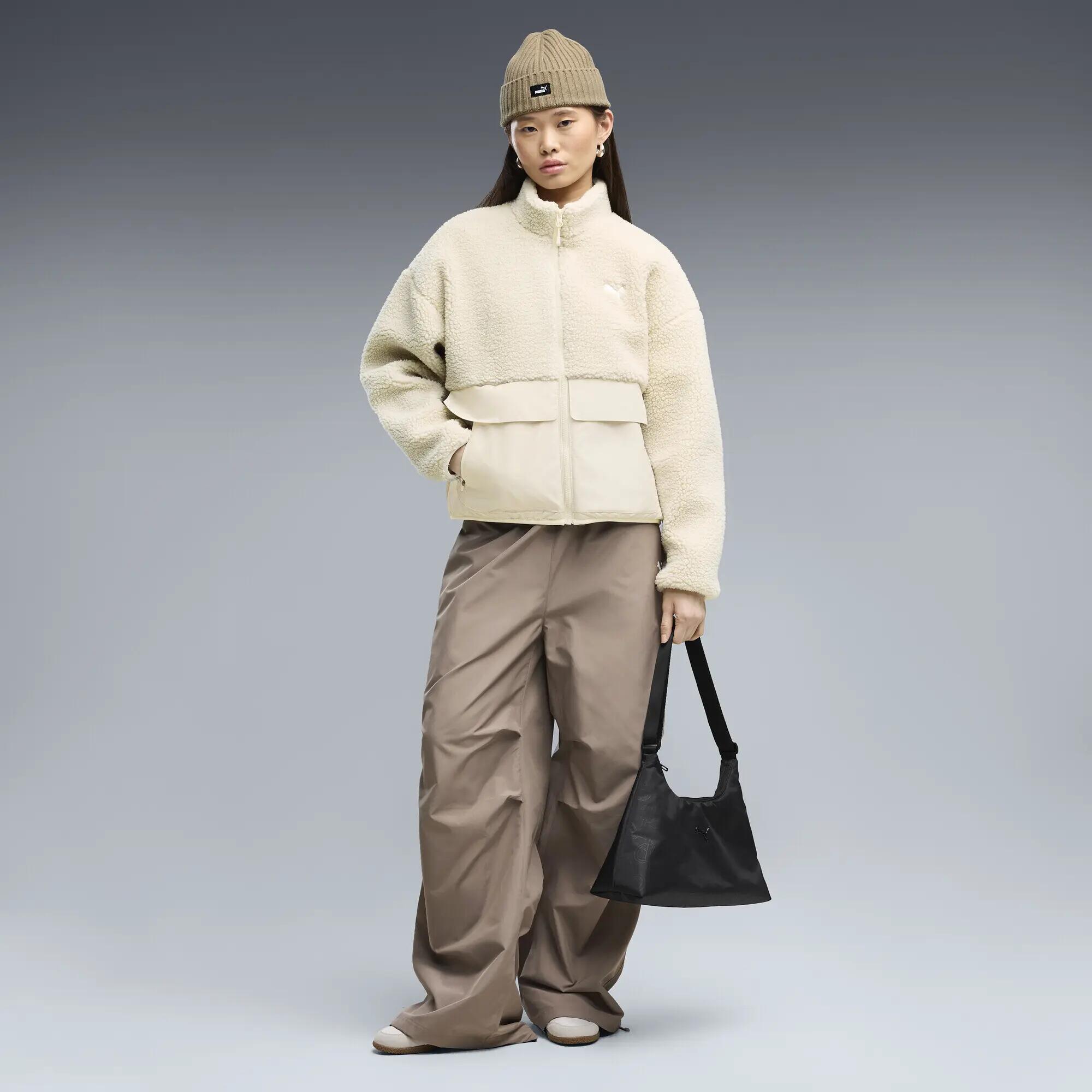 Giacca in pile dal taglio morbido RE:FIBRE da donna PUMA 4/6