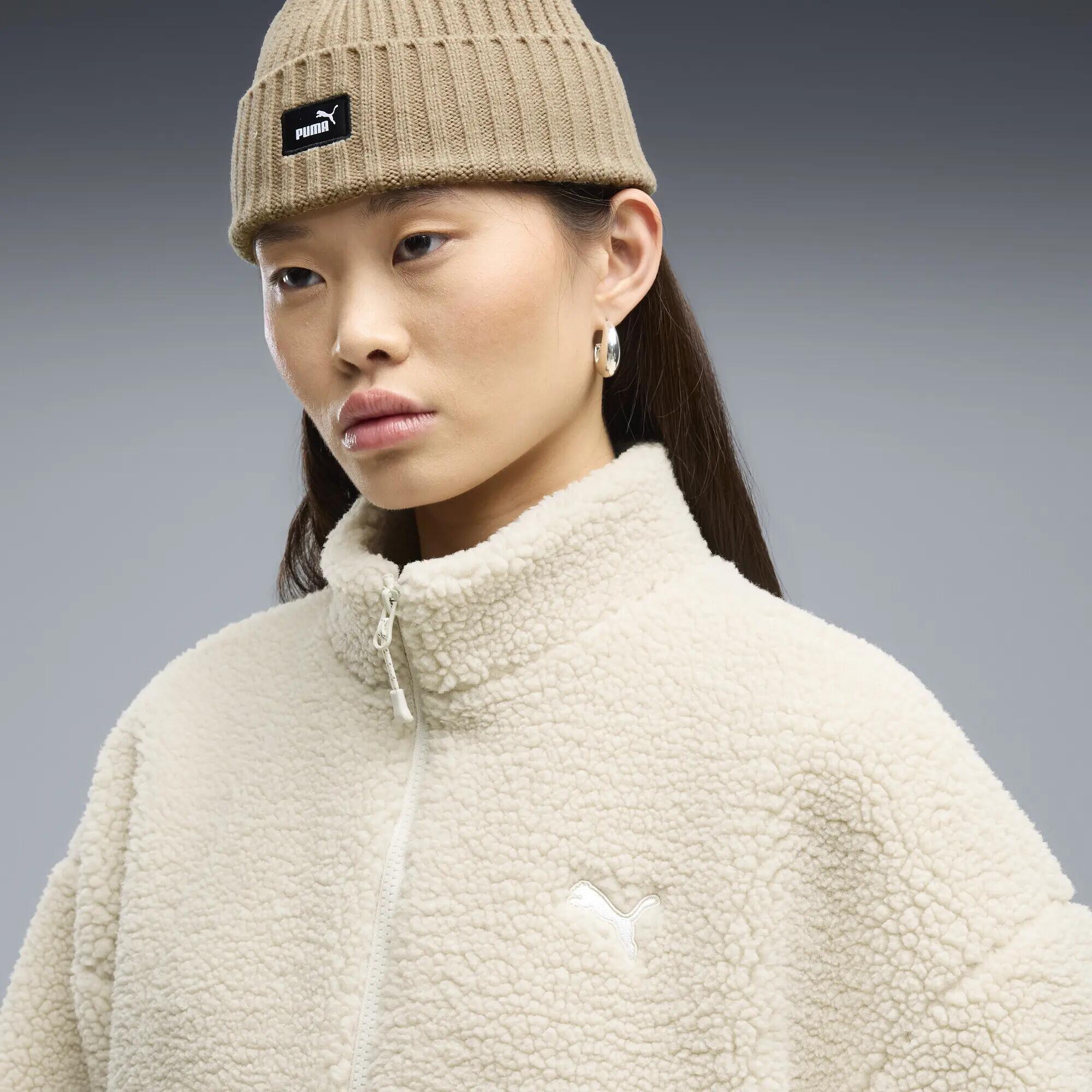 Giacca in pile dal taglio morbido RE:FIBRE da donna PUMA 3/6